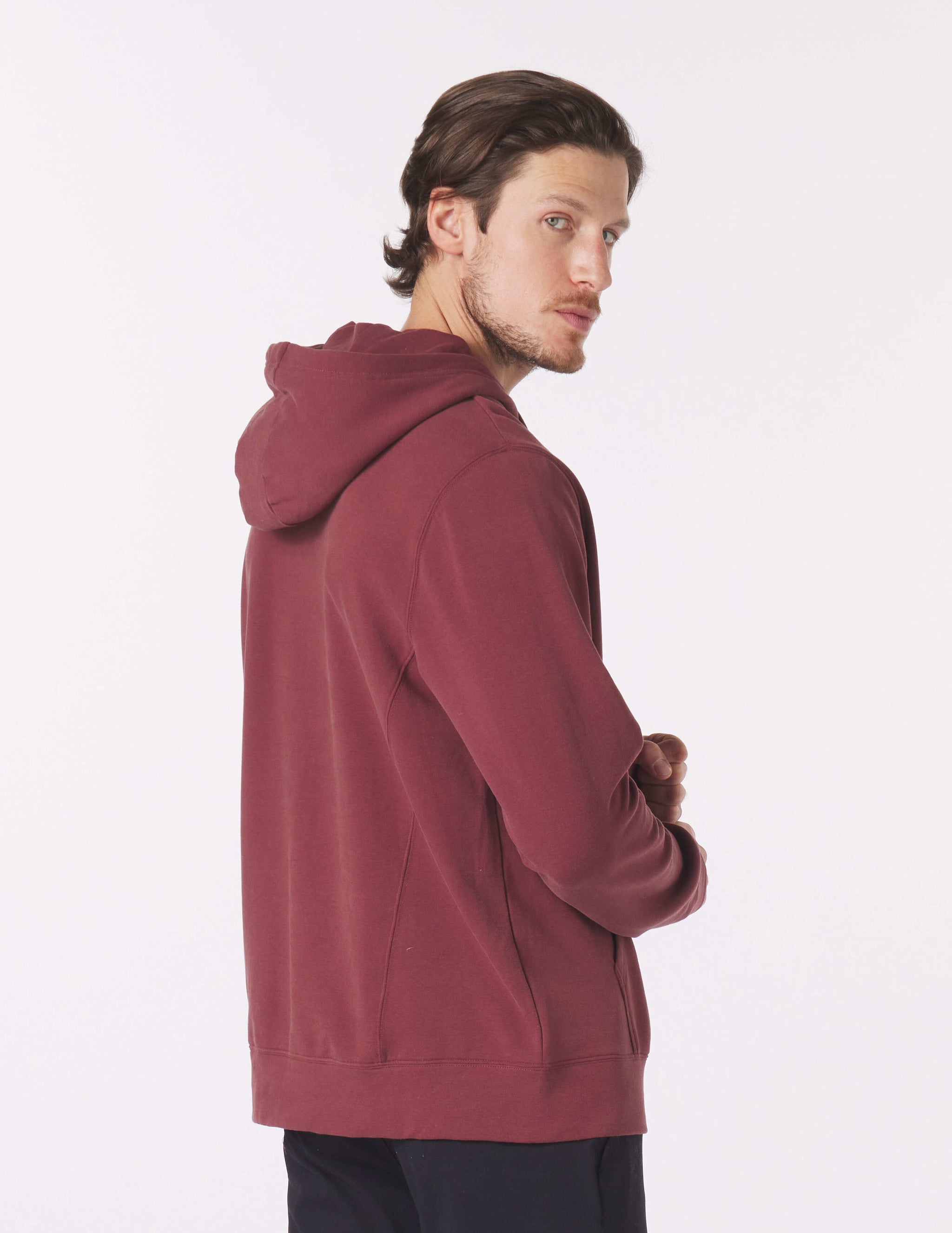 Atlas Hoodie: Cabernet Atlas Hoodie: Cabernet