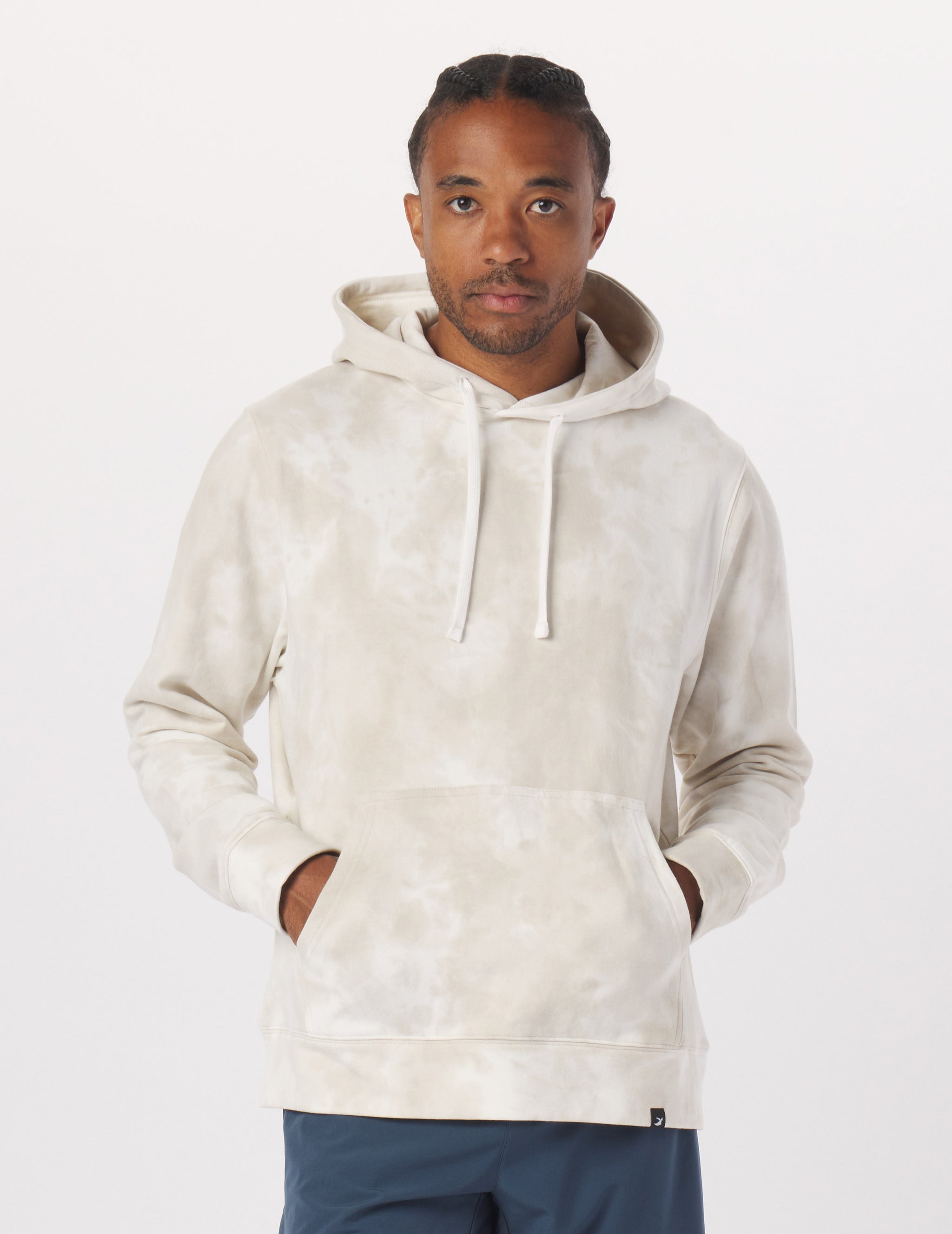 Atlas Hoodie: Linen Stone Dye Atlas Hoodie: Linen Stone Dye
