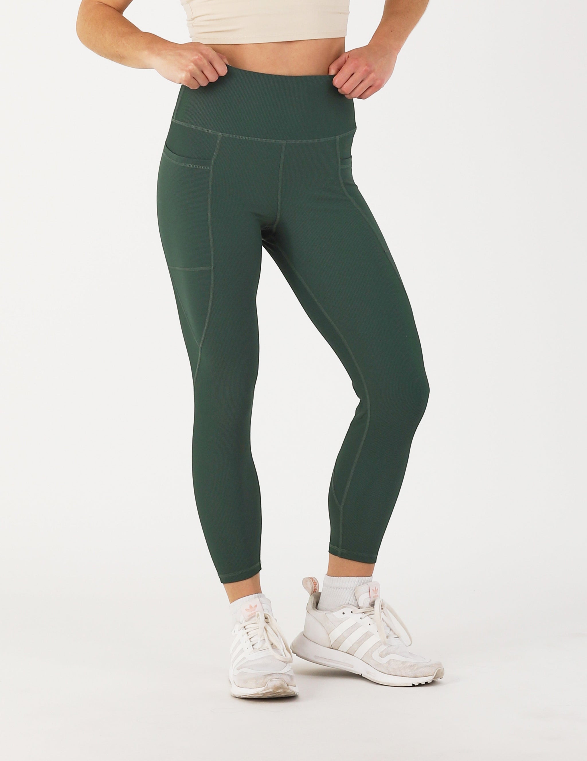 Beam 7/8 Legging: Forest Beam 7/8 Legging: Forest