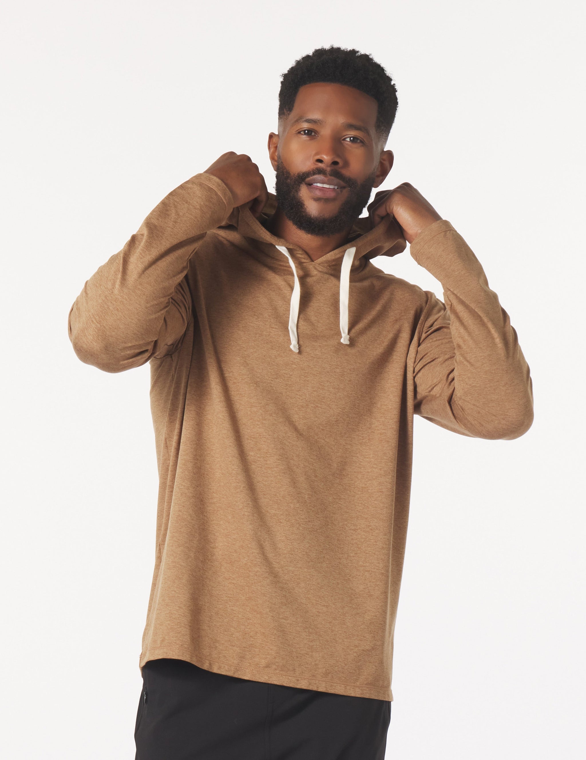 Bedford Hoodie: Almond Marble Bedford Hoodie: Almond Marble