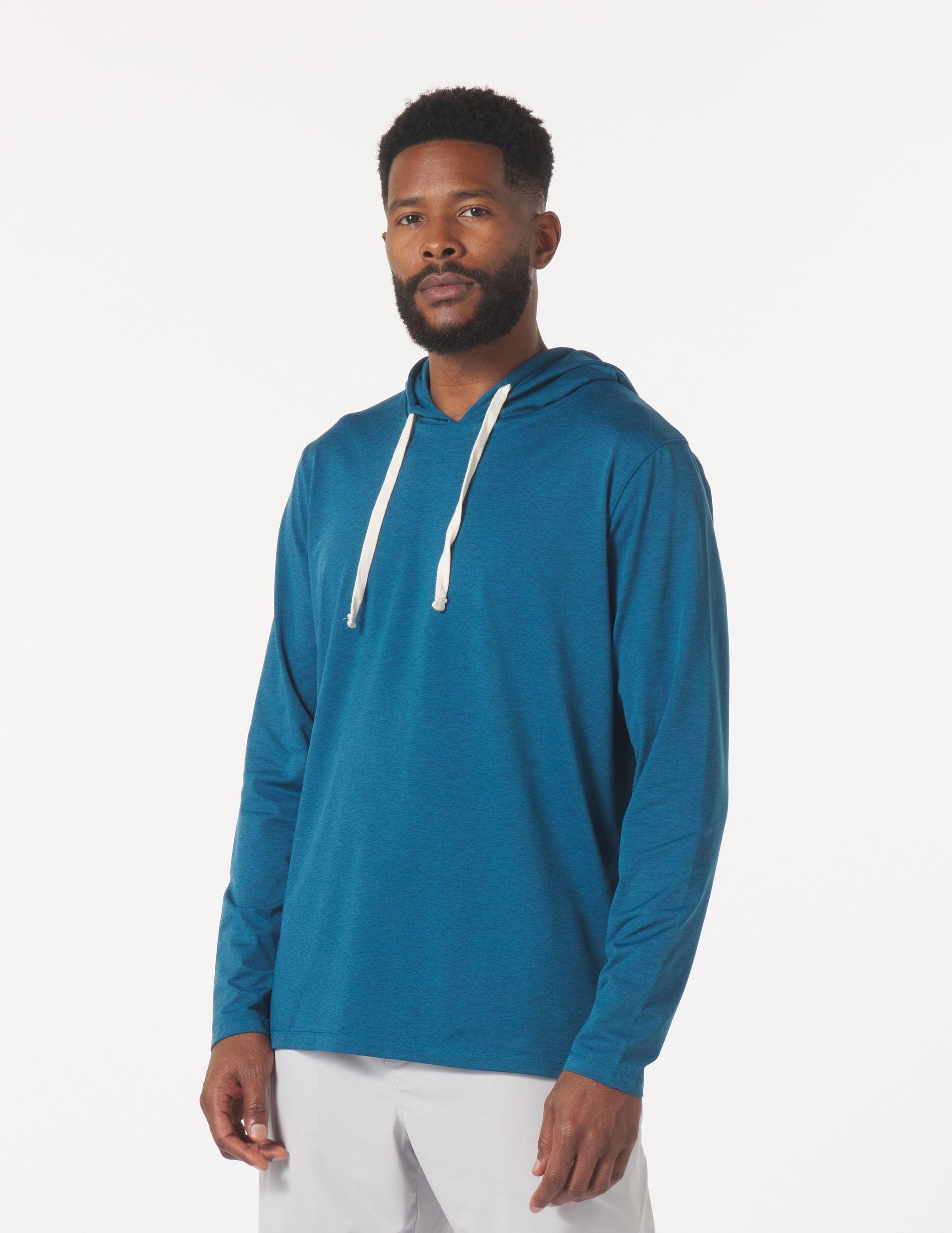 Bedford Hoodie: Moroccan Blue Marble Bedford Hoodie: Moroccan Blue Marble