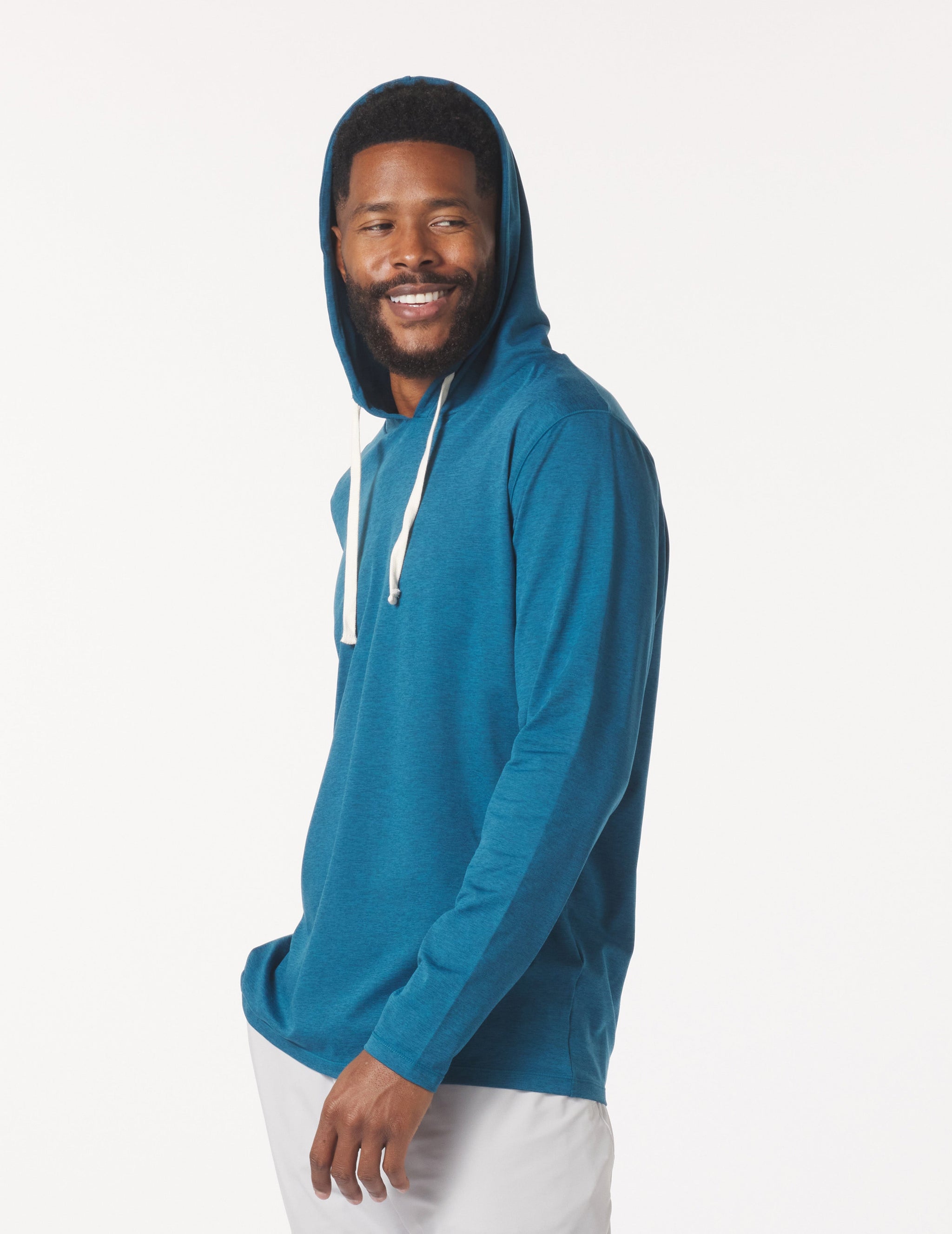 Bedford Hoodie: Moroccan Blue Marble Bedford Hoodie: Moroccan Blue Marble