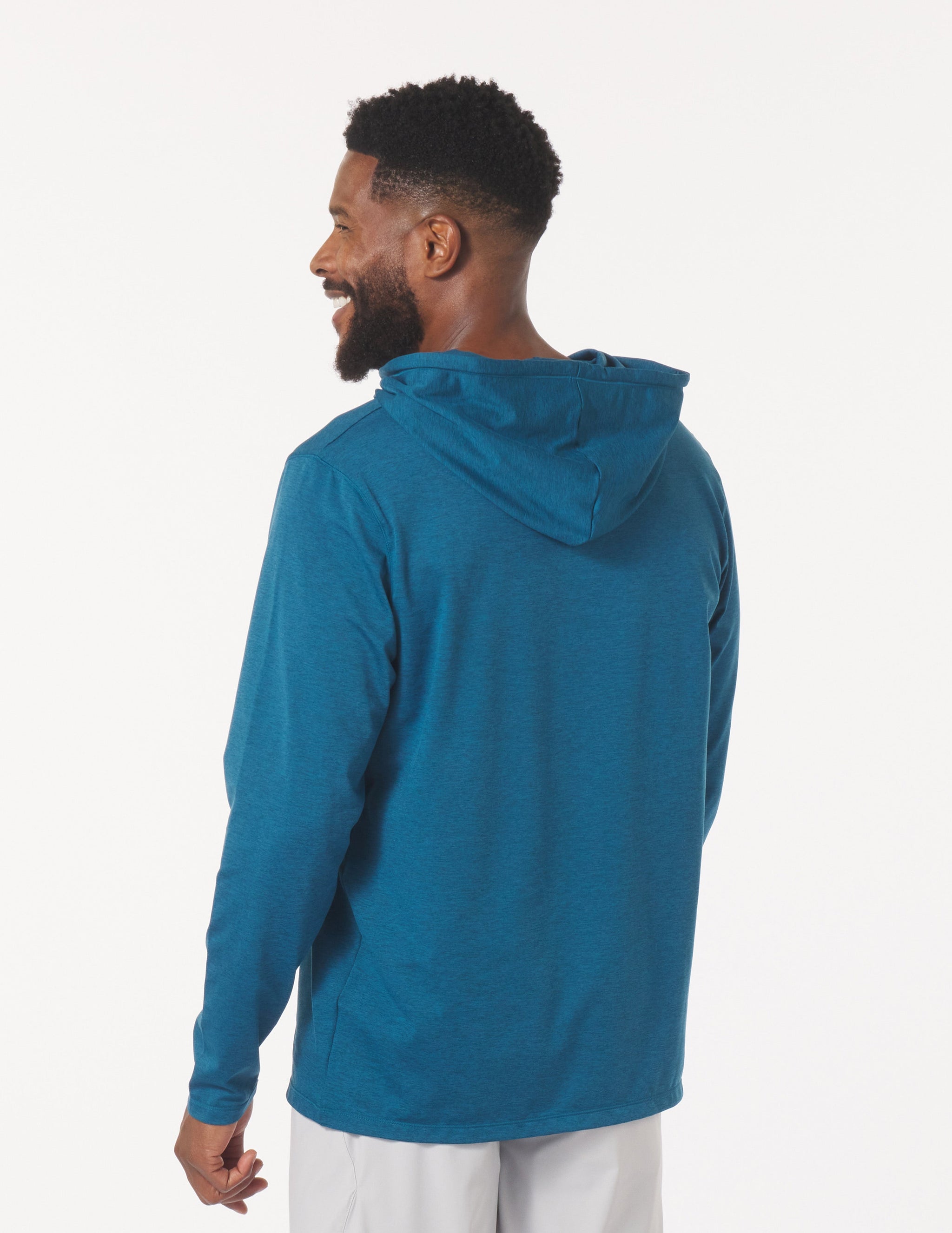 Bedford Hoodie: Moroccan Blue Marble Bedford Hoodie: Moroccan Blue Marble