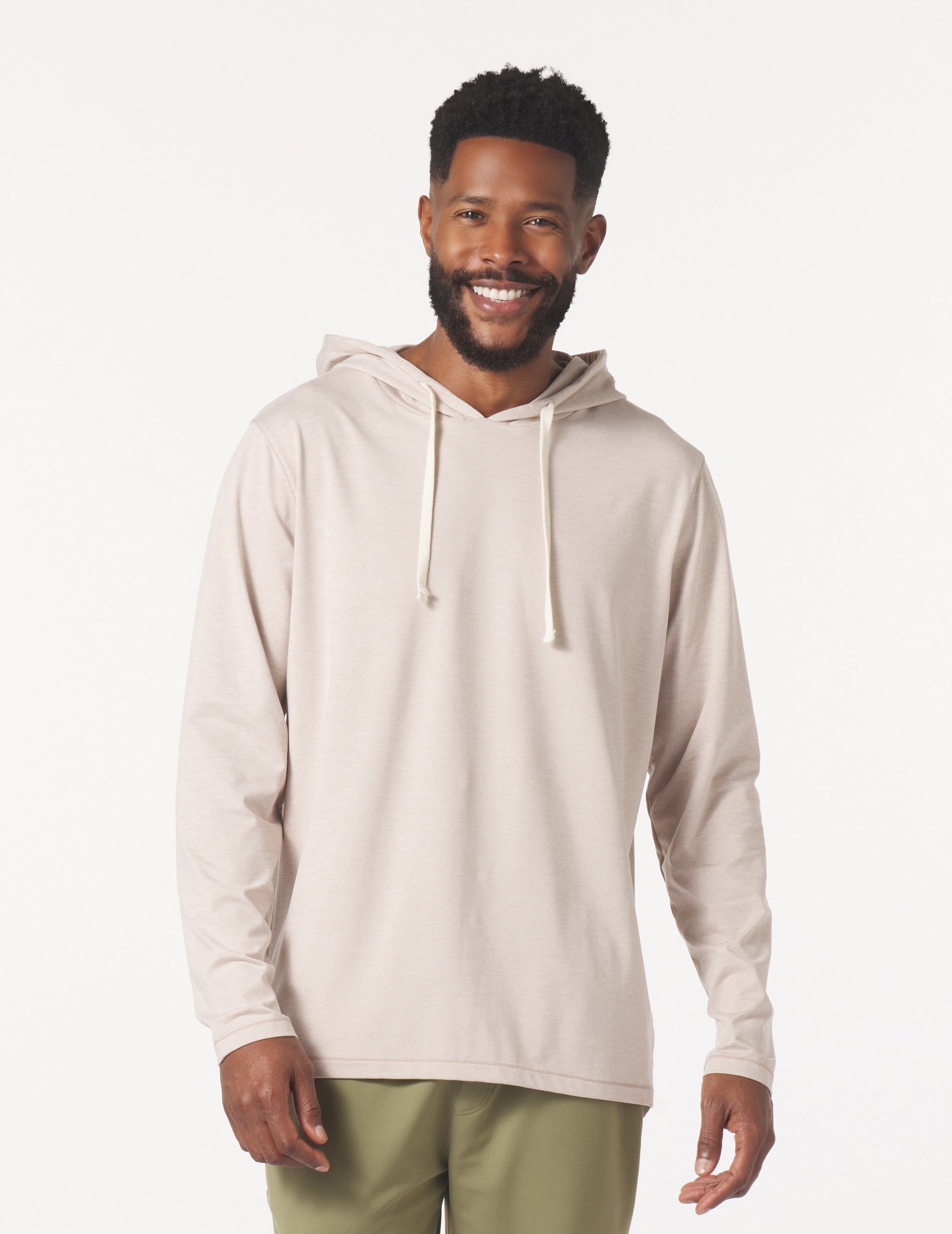 Bedford Hoodie: Oatmilk Marble Bedford Hoodie: Oatmilk Marble