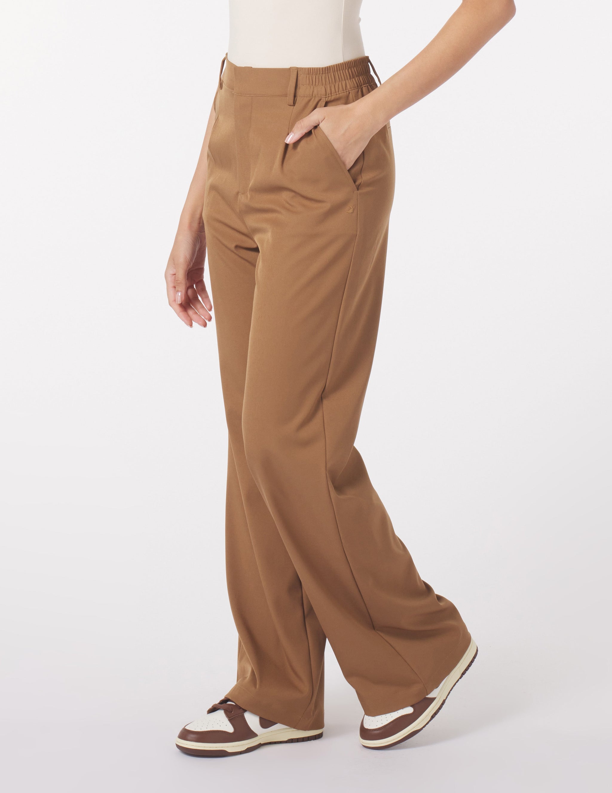 Brooklyn Trouser: Almond Brooklyn Trouser: Almond