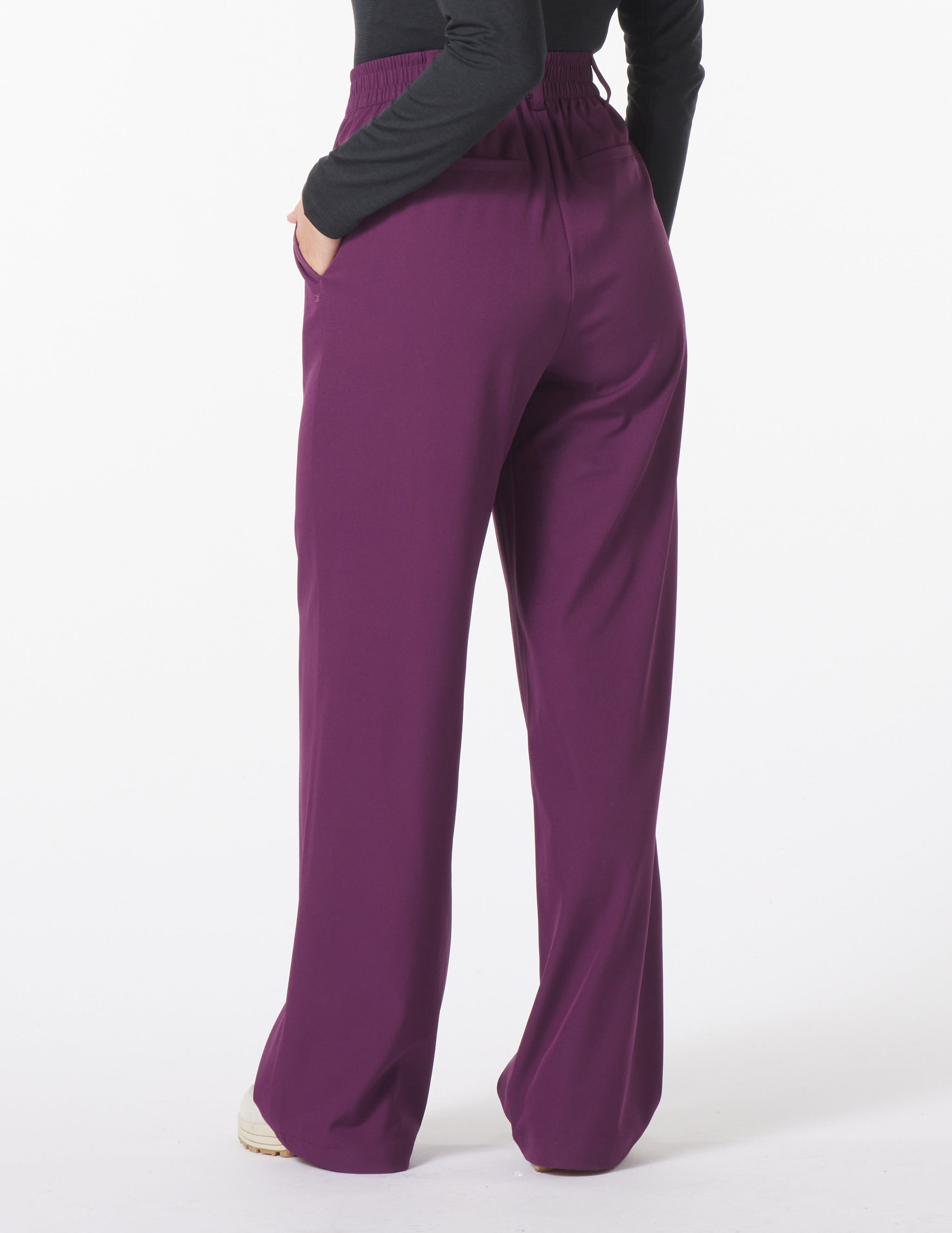 Brooklyn Trouser: Mulberry Brooklyn Trouser: Mulberry