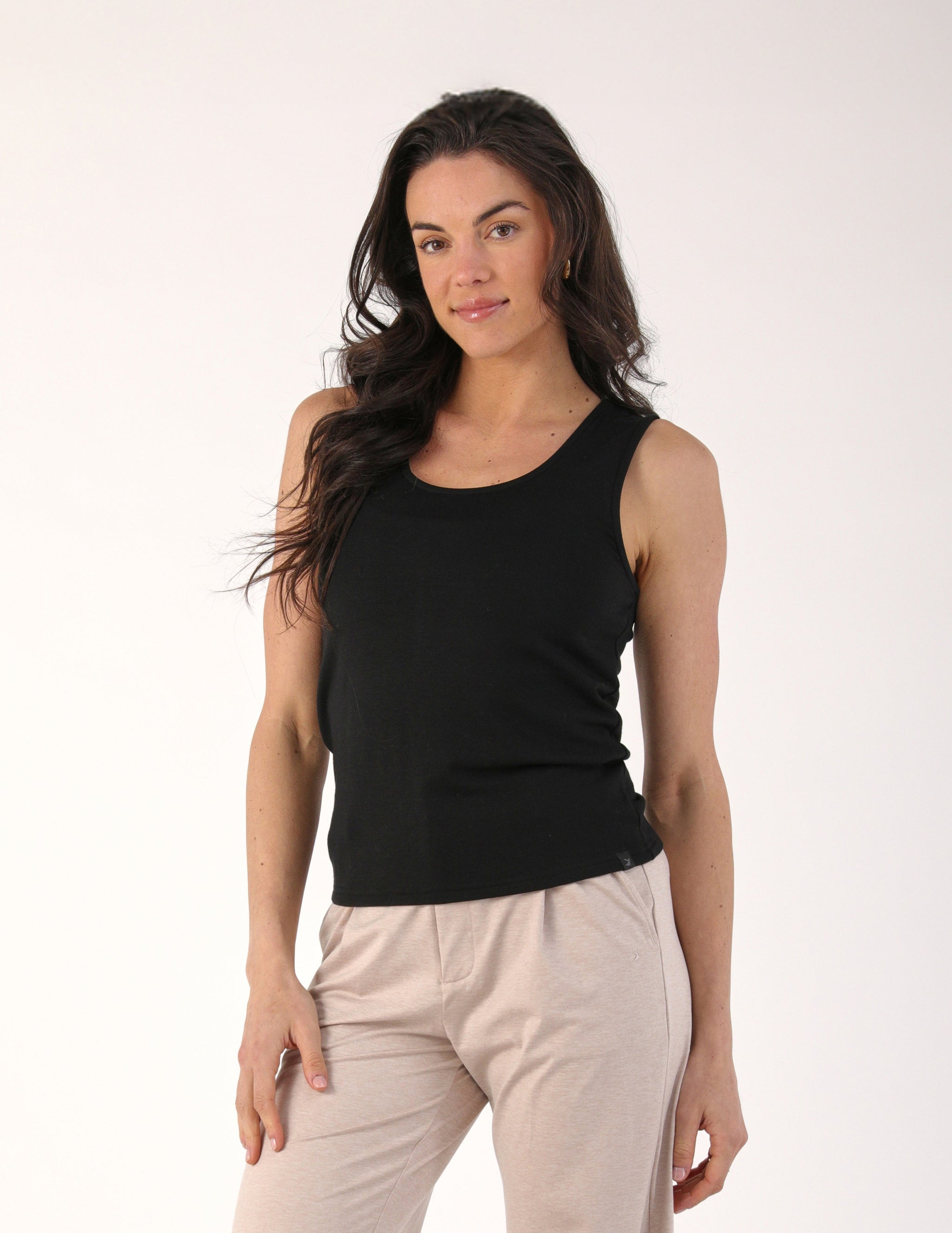 Cassie Tank: Black Cassie Tank: Black