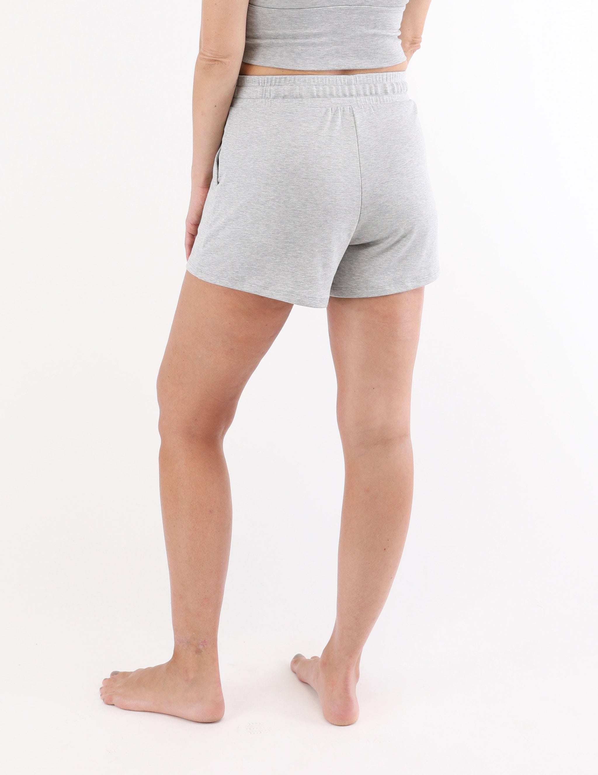 Cozy Comfort Short: Heather Grey Cozy Comfort Short: Heather Grey