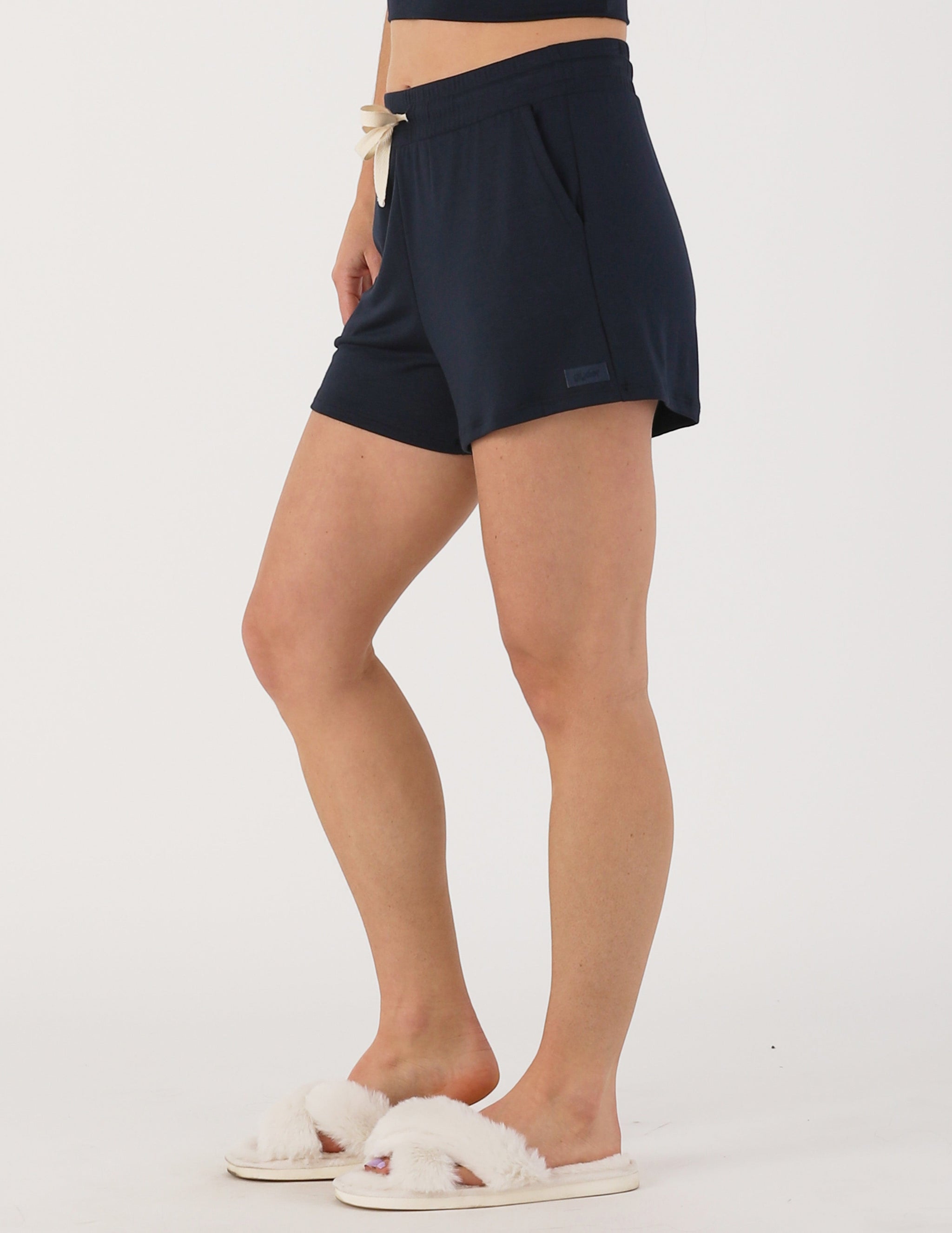 Cozy Comfort Short: Navy Cozy Comfort Short: Navy