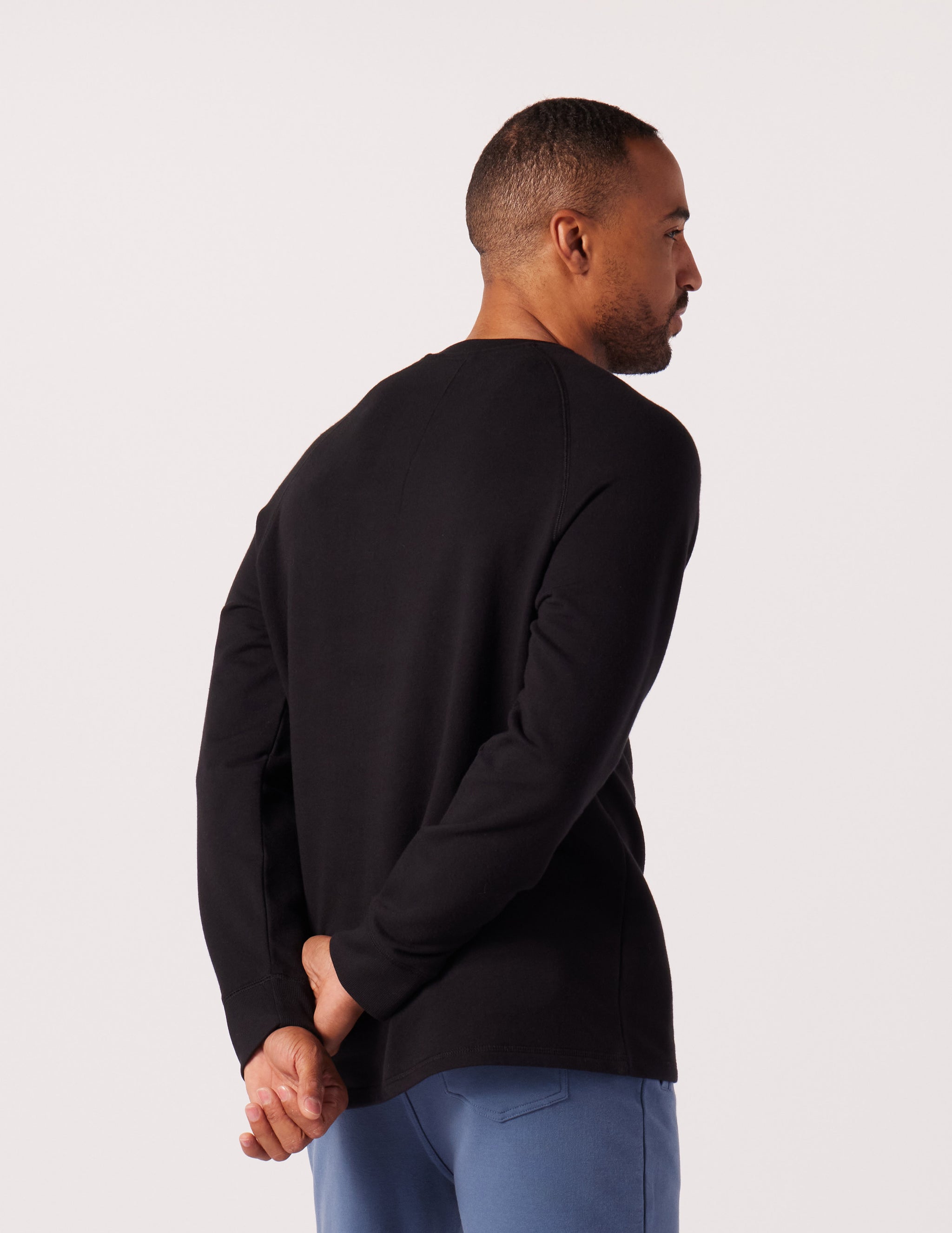 Dakota Crewneck: Black Dakota Crewneck: Black