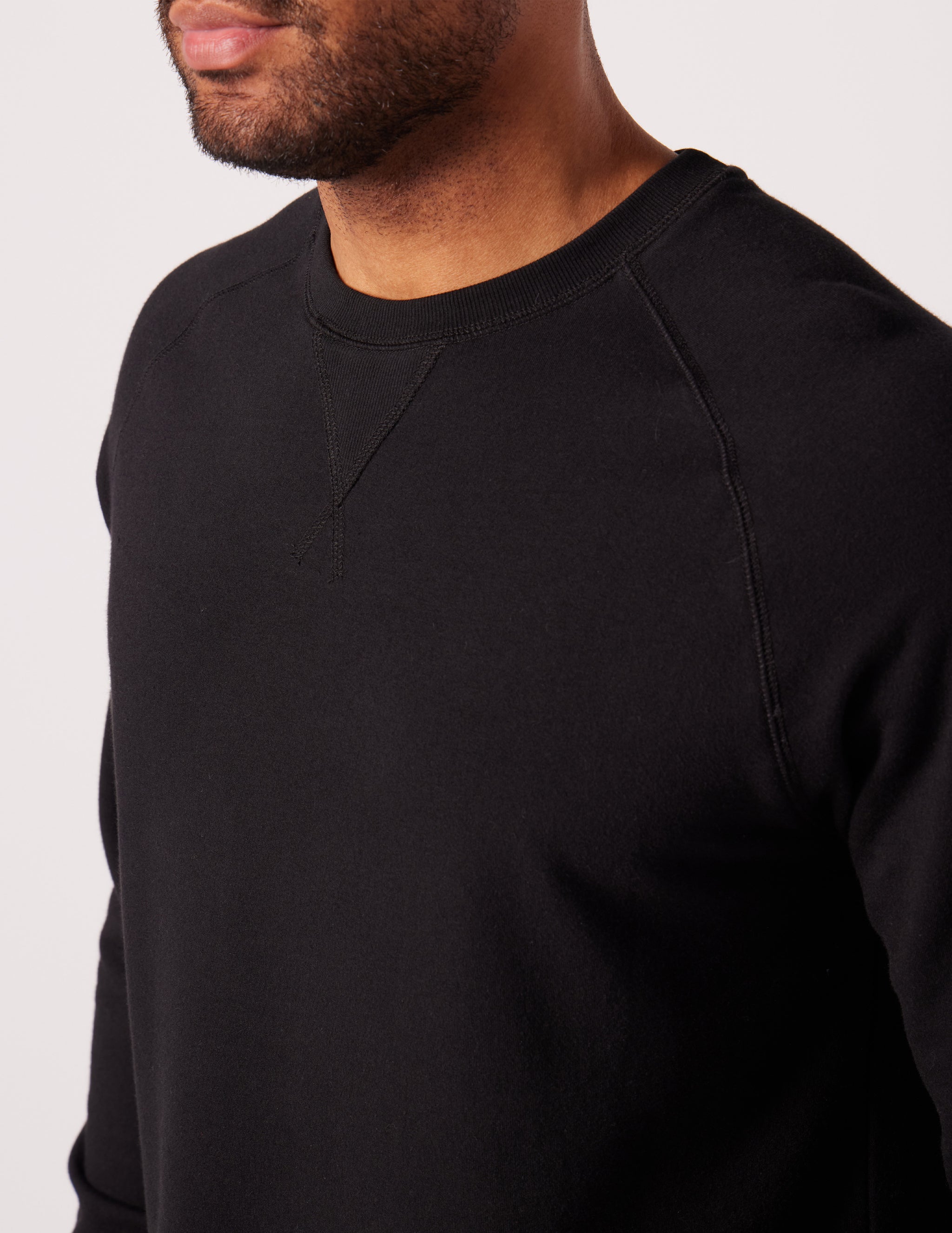 Dakota Crewneck: Black Dakota Crewneck: Black