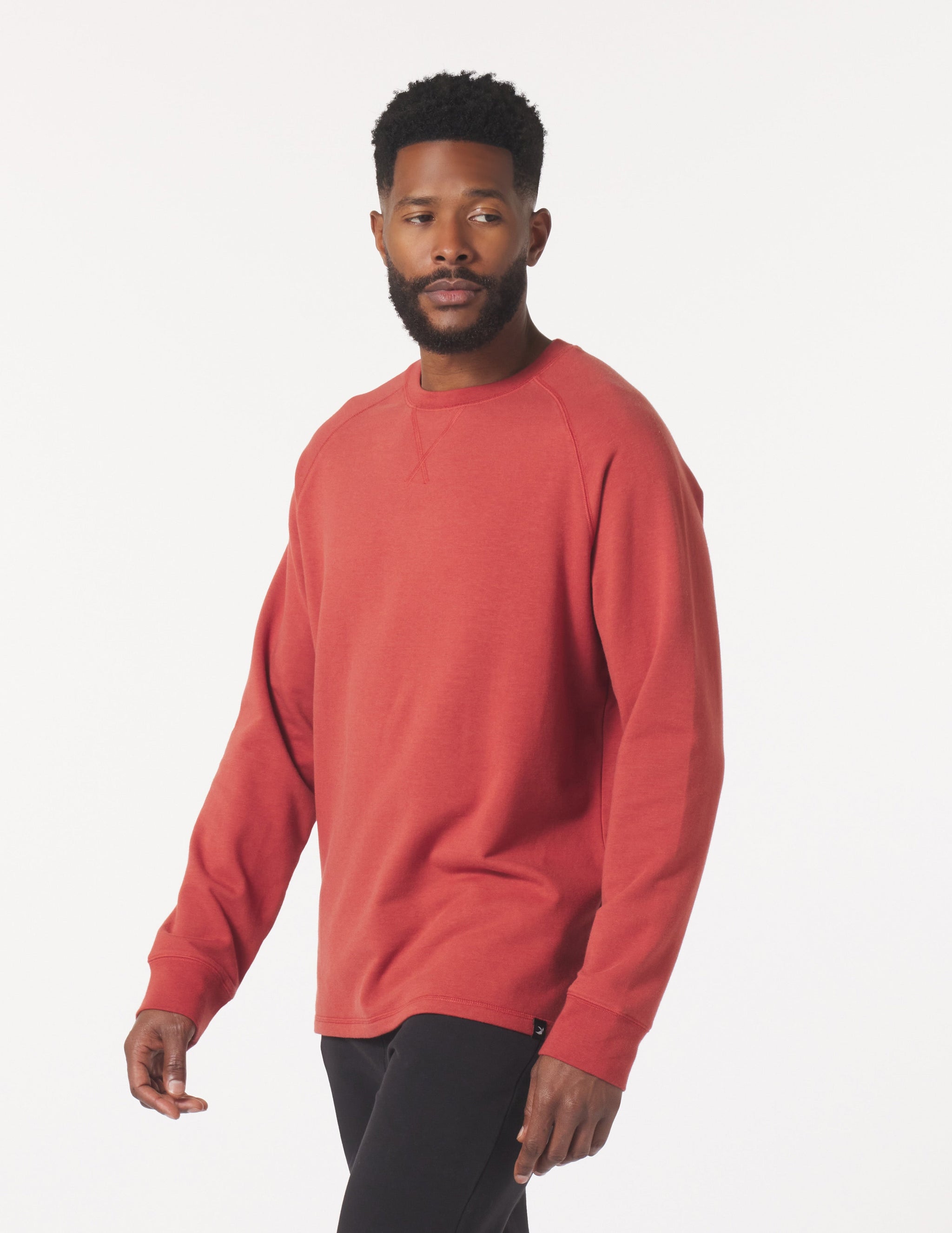 Dakota Crewneck: Brick Red Dakota Crewneck: Brick Red