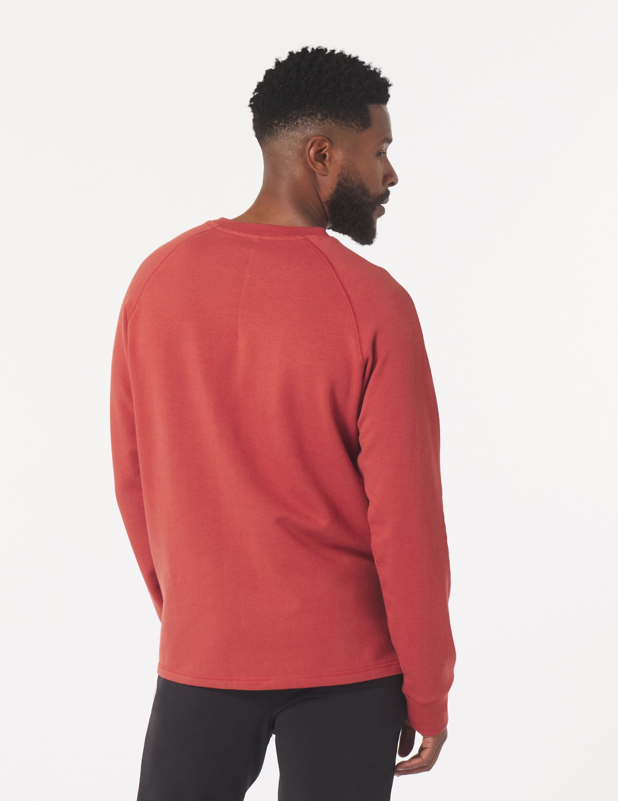 Dakota Crewneck: Brick Red Dakota Crewneck: Brick Red