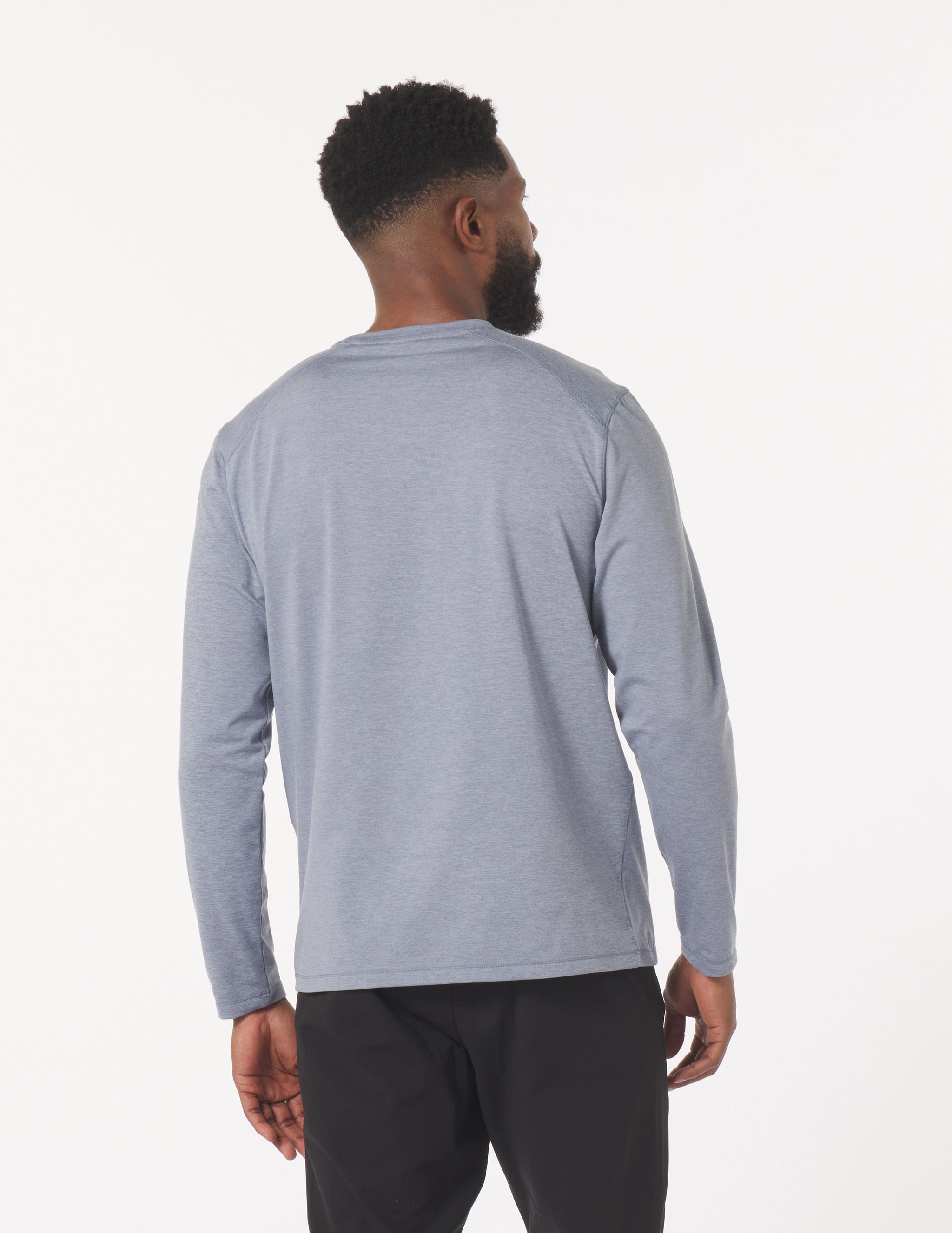 Dash Crew Neck: Greystone Marble Dash Crew Neck: Greystone Marble