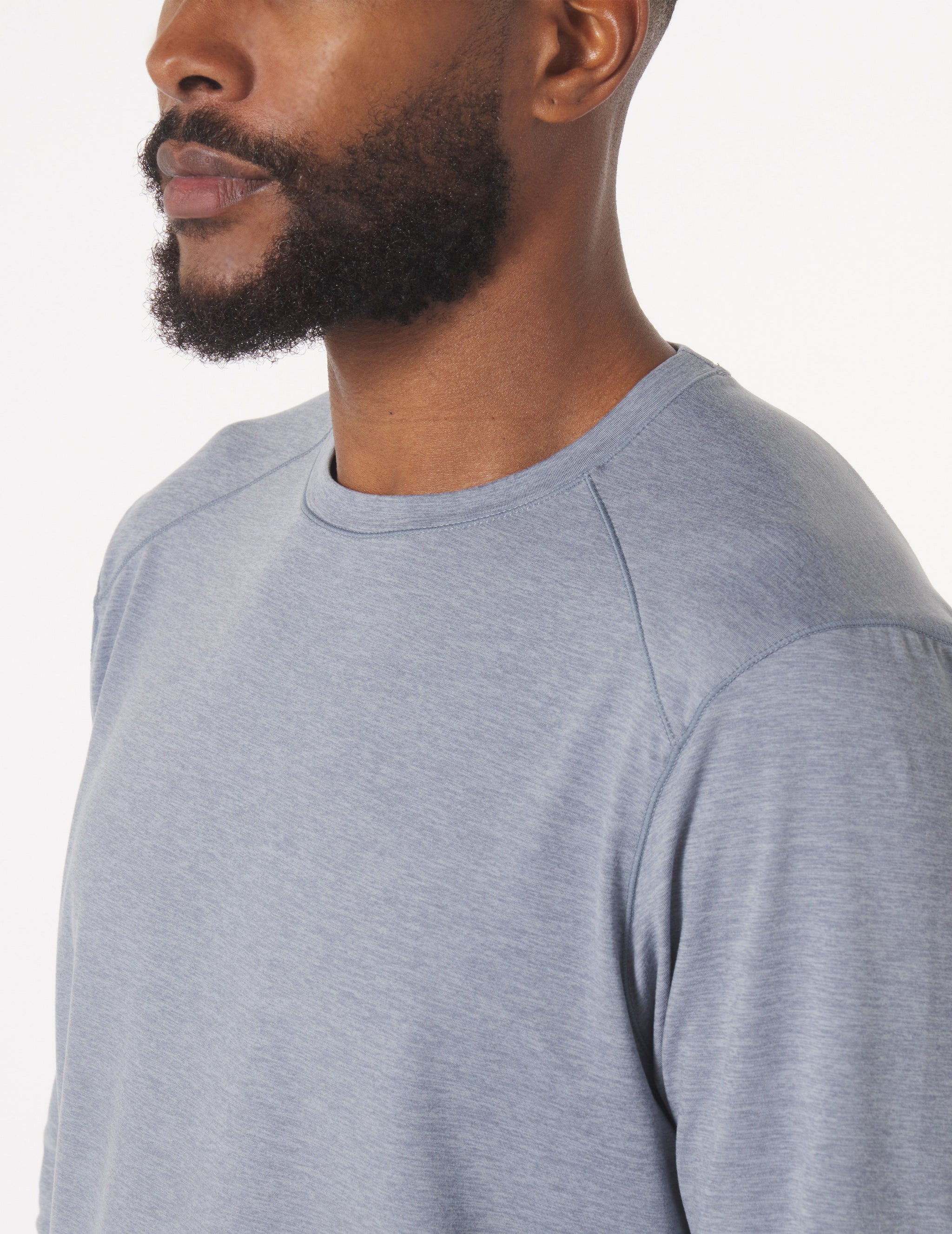 Dash Crew Neck: Greystone Marble Dash Crew Neck: Greystone Marble