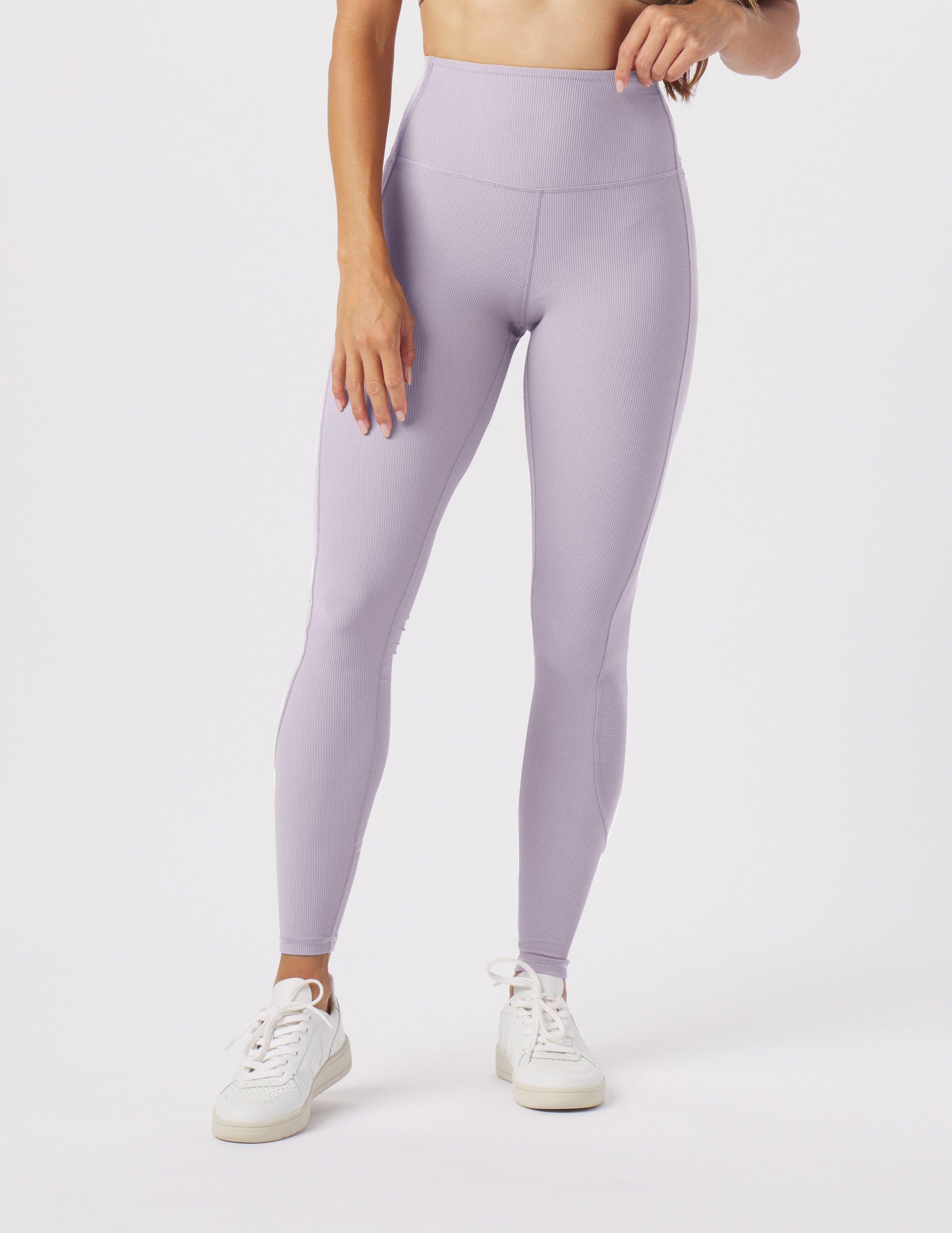 Directional Legging: Dusty Lavender Directional Legging: Dusty Lavender