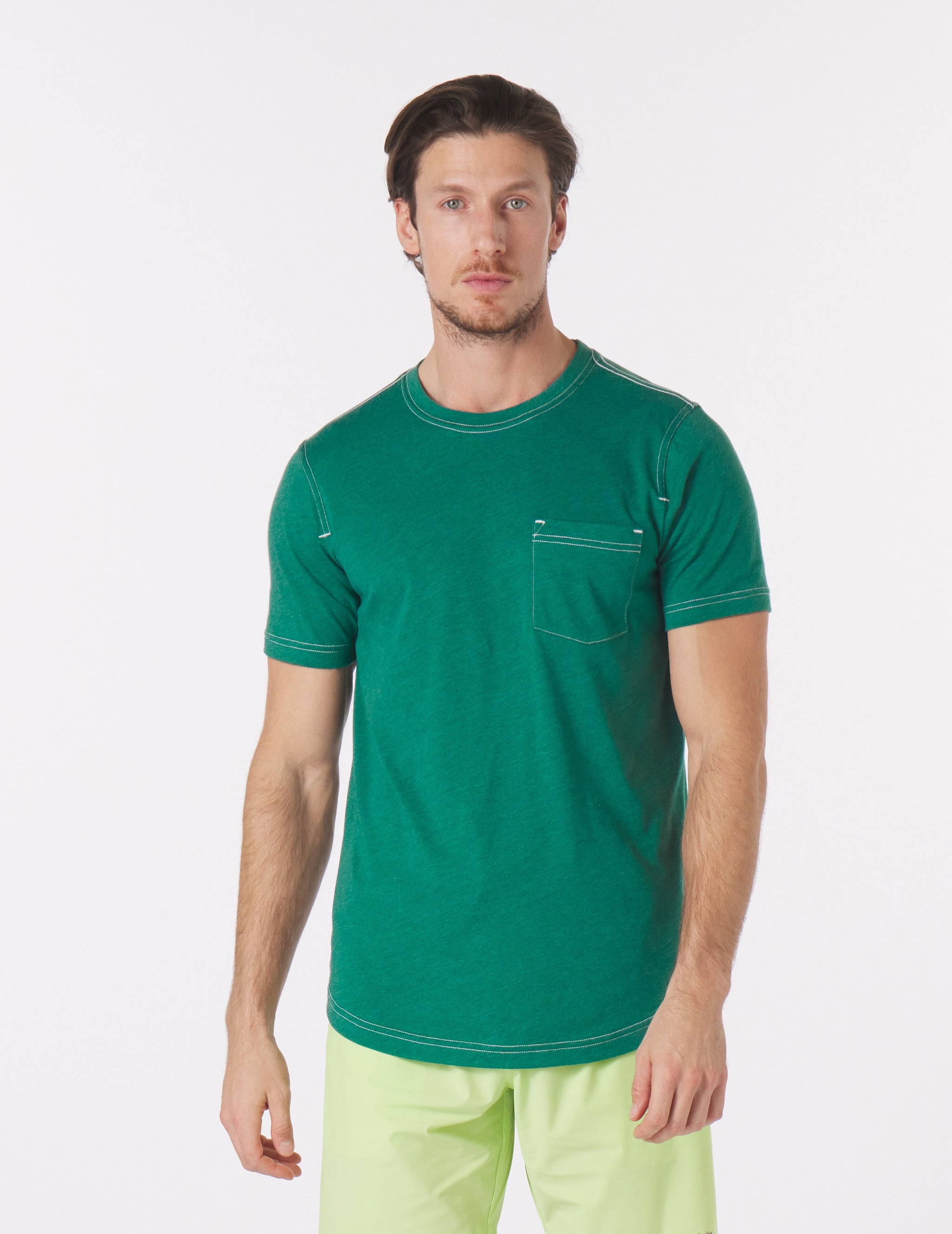 Do No Harm Tee: Emerald Heather Do No Harm Tee: Emerald Heather