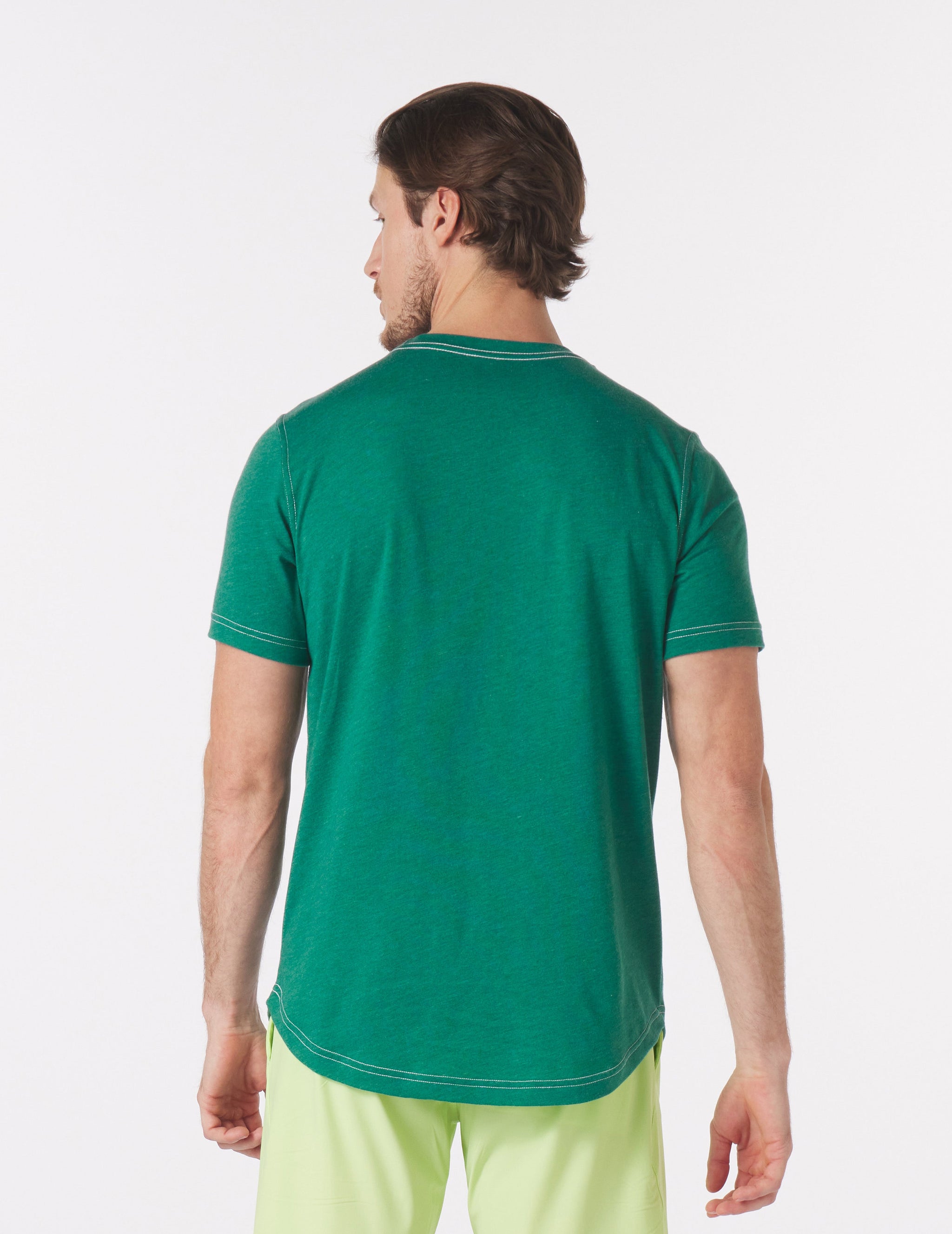 Do No Harm Tee: Emerald Heather Do No Harm Tee: Emerald Heather