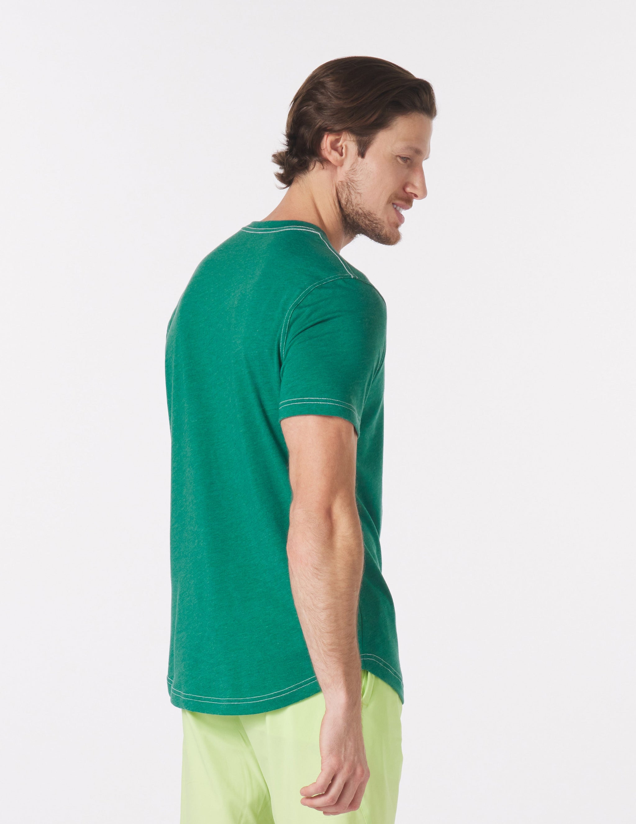 Do No Harm Tee: Emerald Heather Do No Harm Tee: Emerald Heather