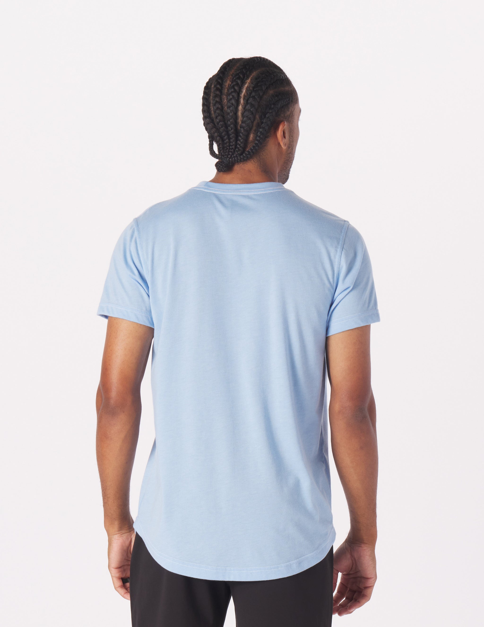 Do No Harm Tee: Ice Blue Heather Do No Harm Tee: Ice Blue Heather