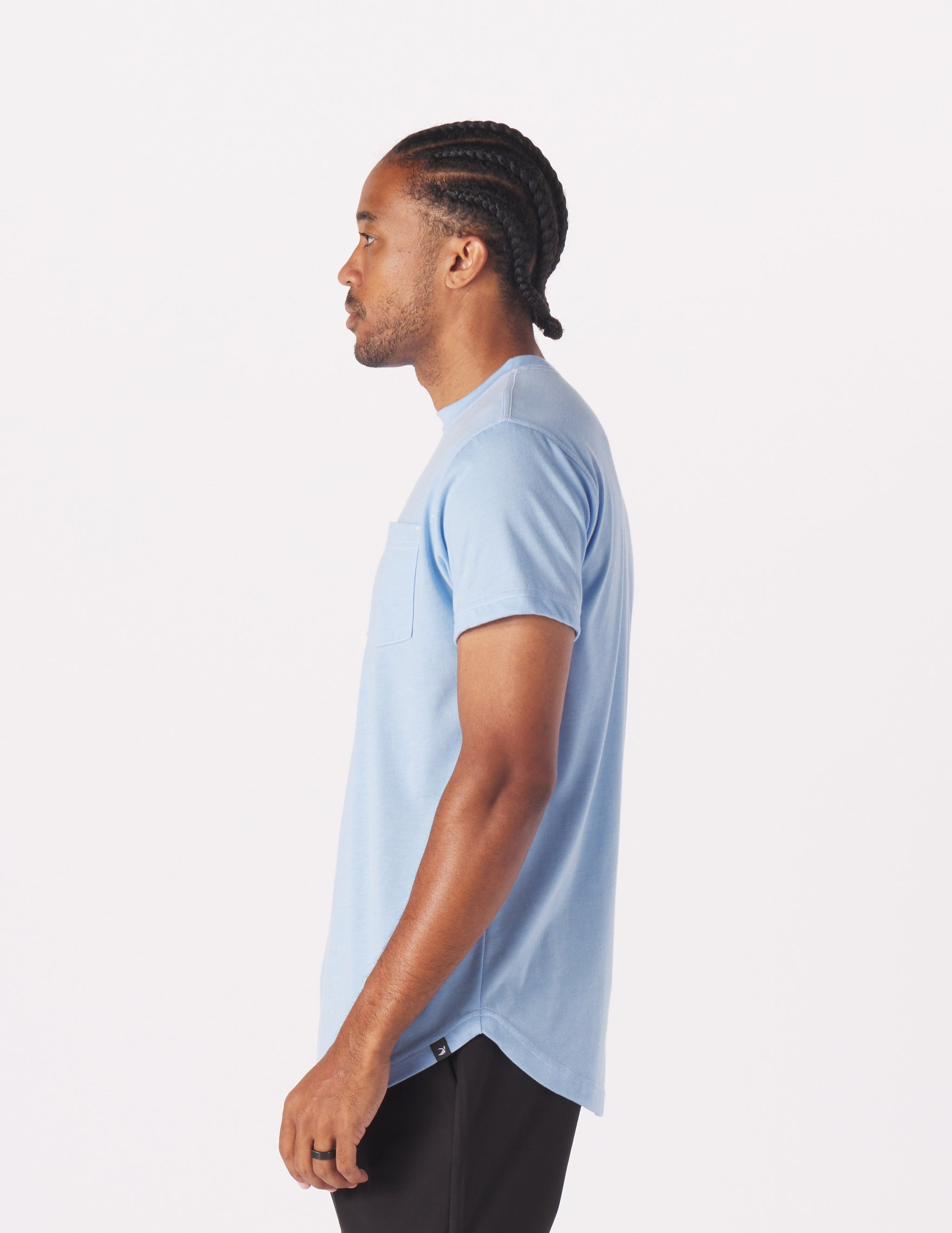 Do No Harm Tee: Ice Blue Heather Do No Harm Tee: Ice Blue Heather
