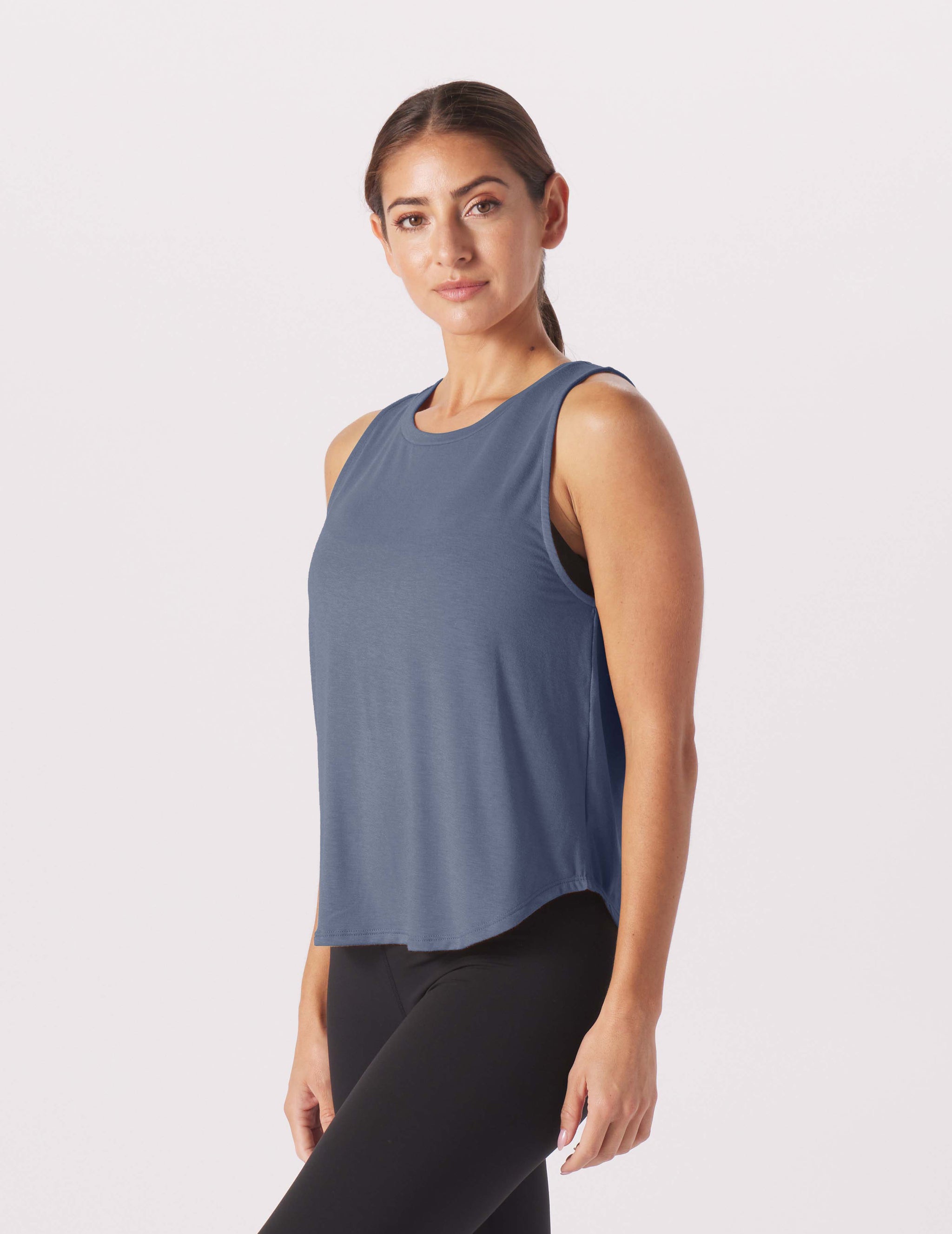 Electric Tank: Washed Blue Electric Tank: Washed Blue