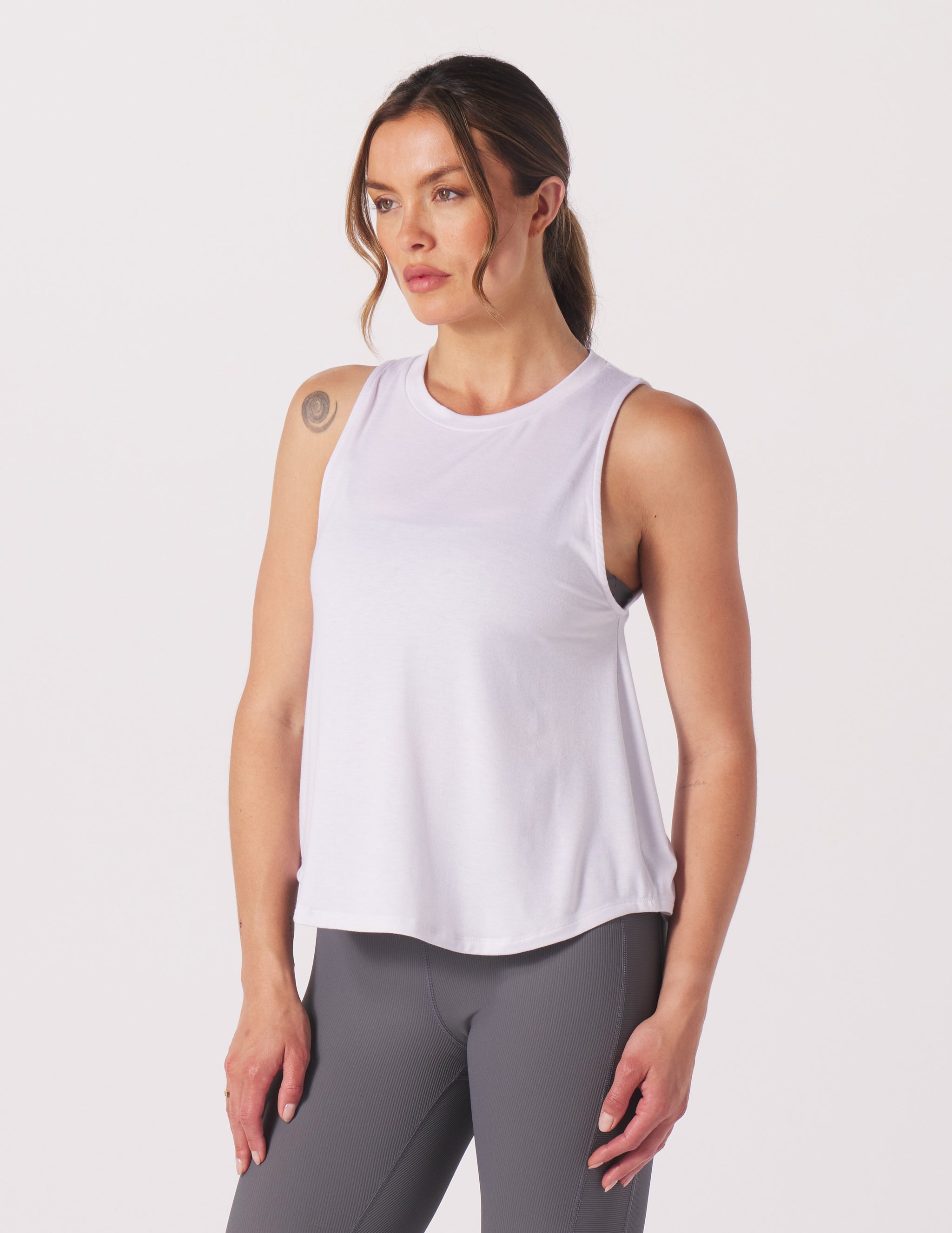Electric Tank: White Electric Tank: White
