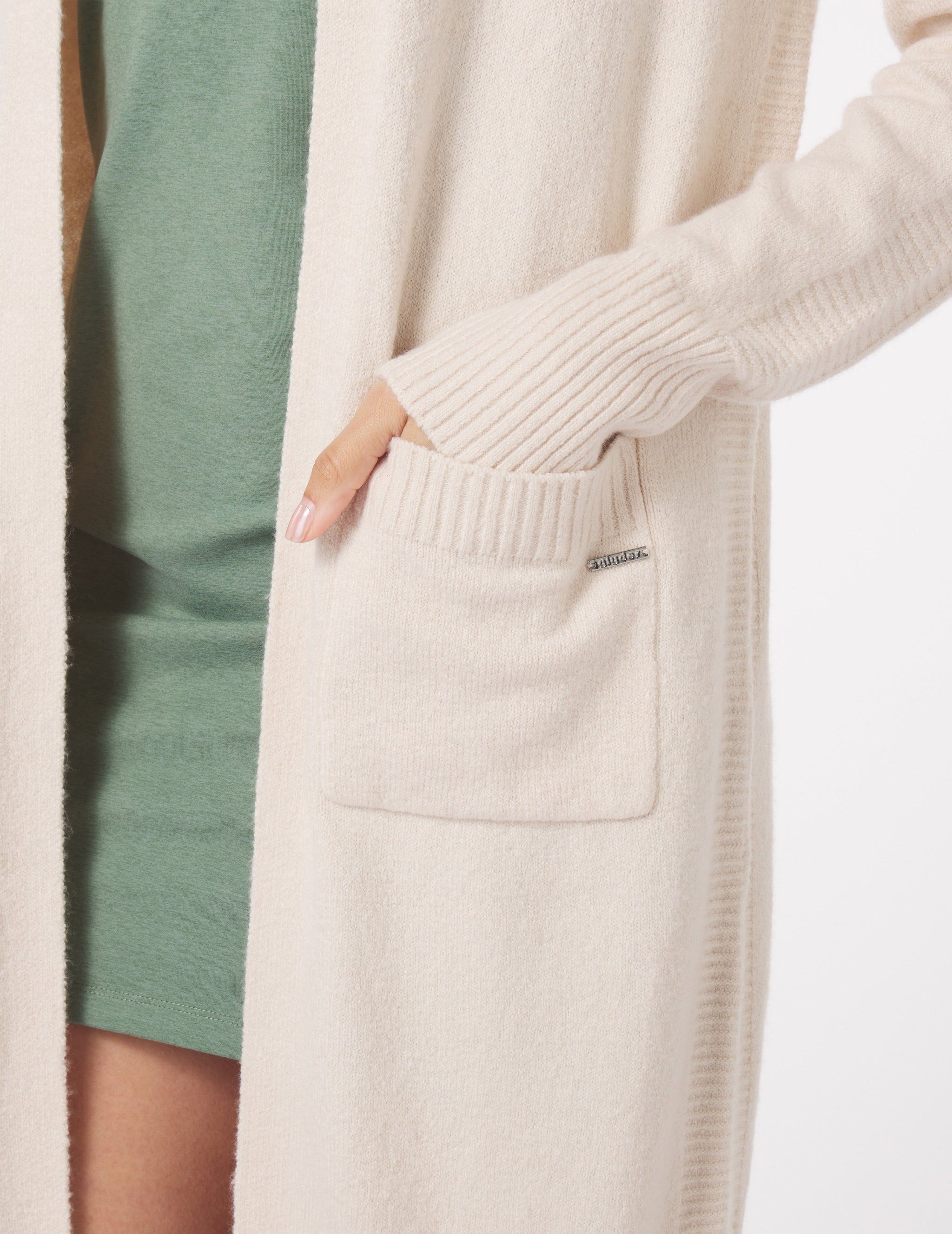 Elevated Cardigan: Oatmilk Elevated Cardigan: Oatmilk