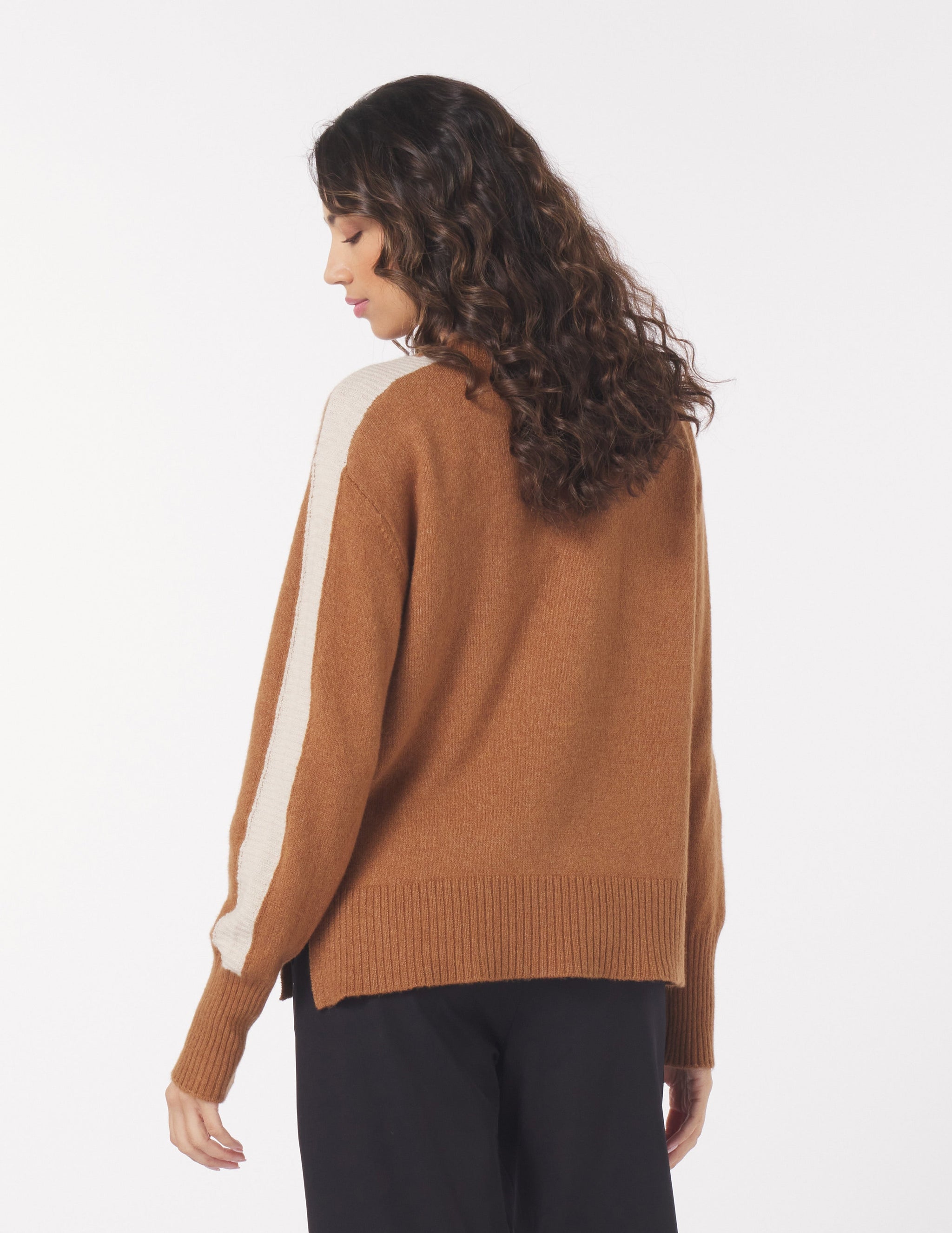 Elevated Knit Crew: Almond Elevated Knit Crew: Almond