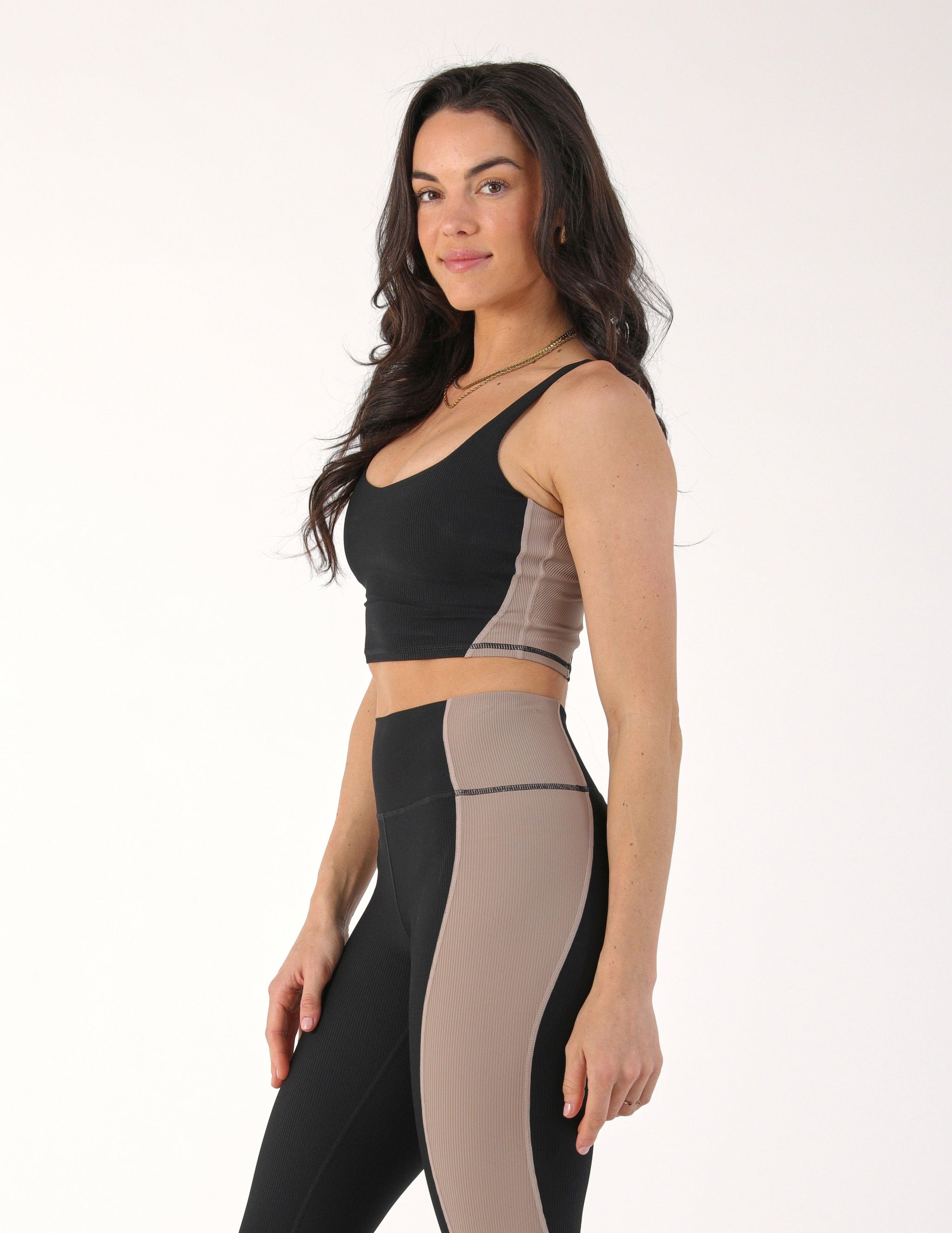 Fusion Bra: Black/Latte Fusion Bra: Black/Latte