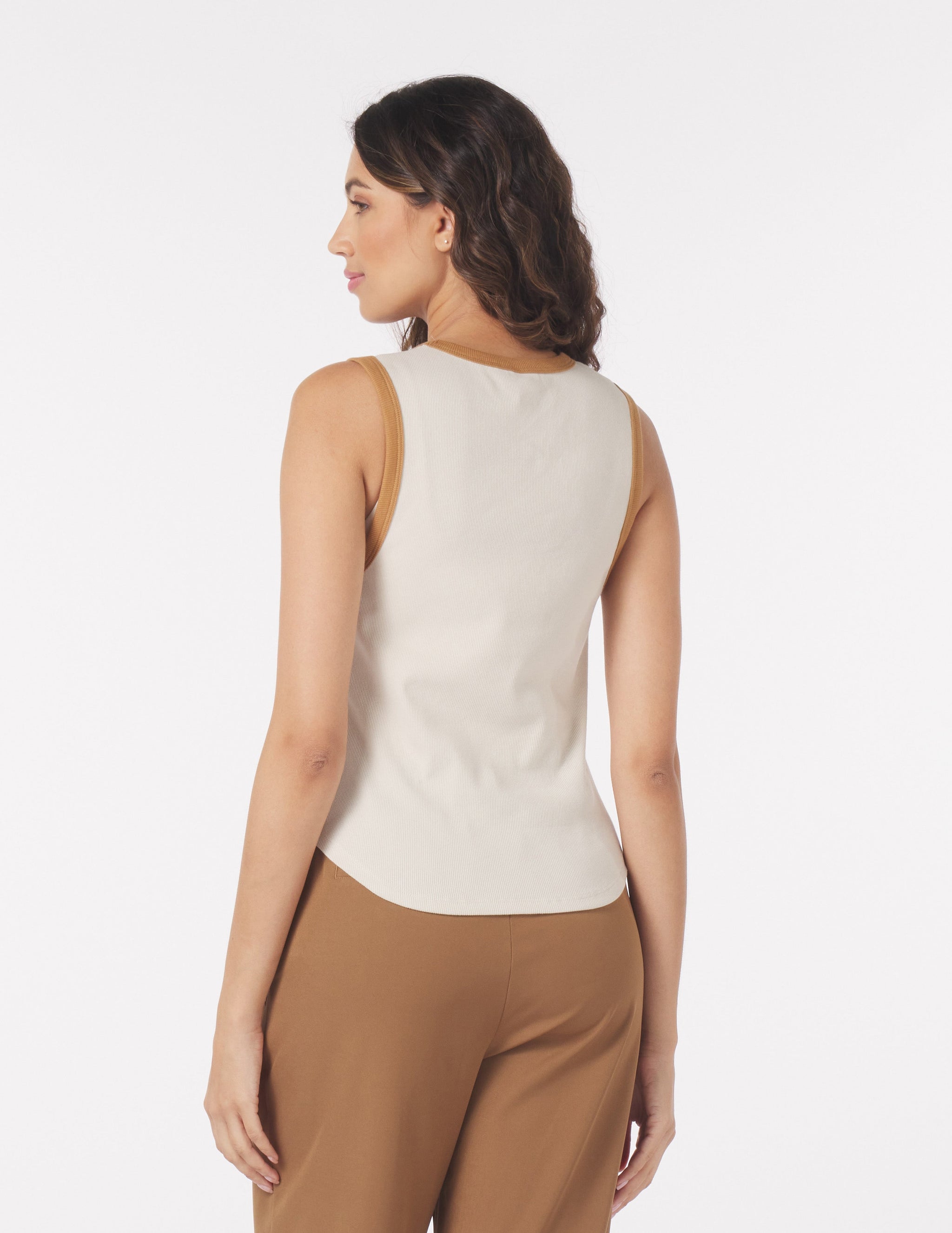 Go To Tank: Oatmilk/Almond Trim Go To Tank: Oatmilk/Almond Trim