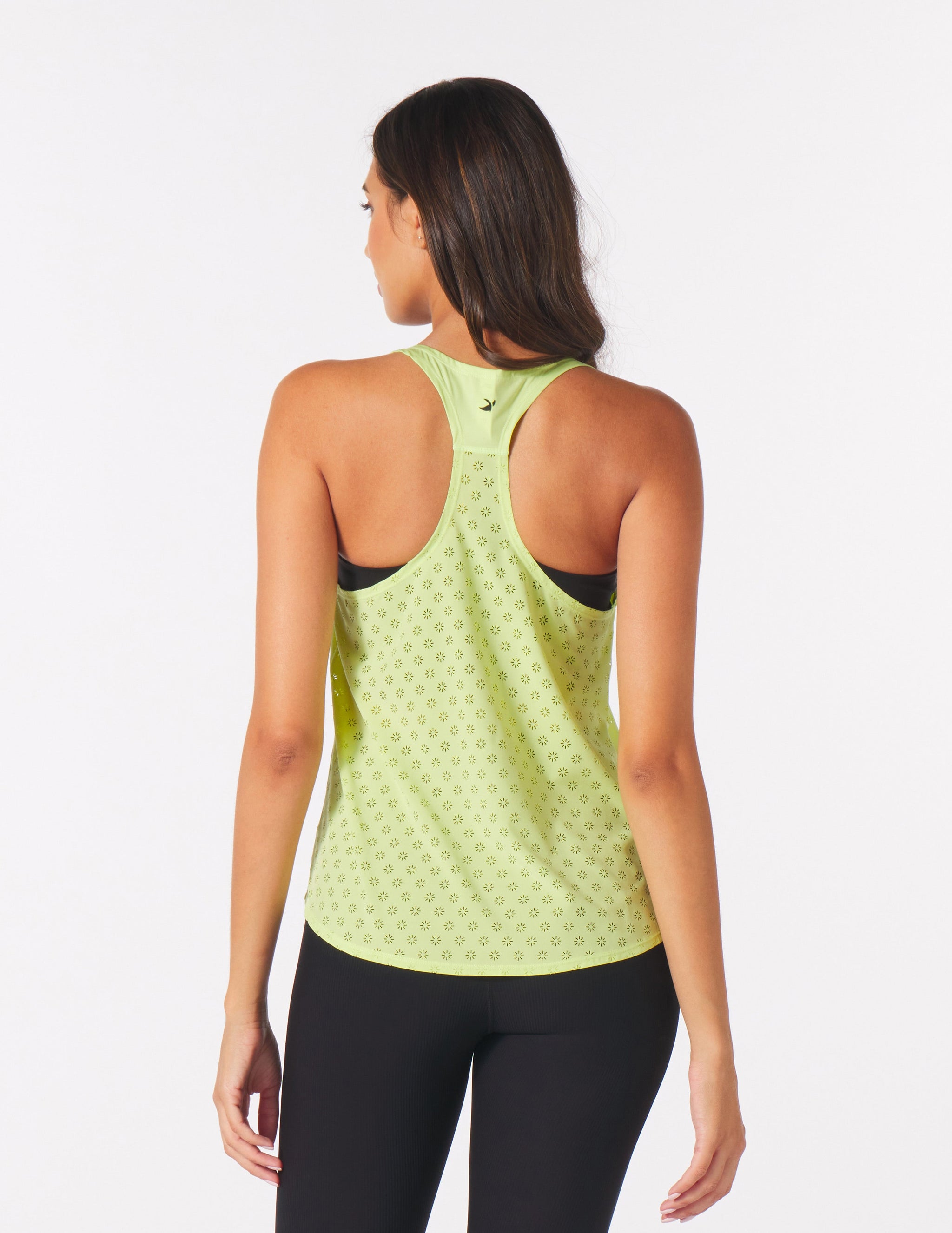 Keen Tank: Honey Dew Sunburst Laser Cut Keen Tank: Honey Dew Sunburst Laser Cut