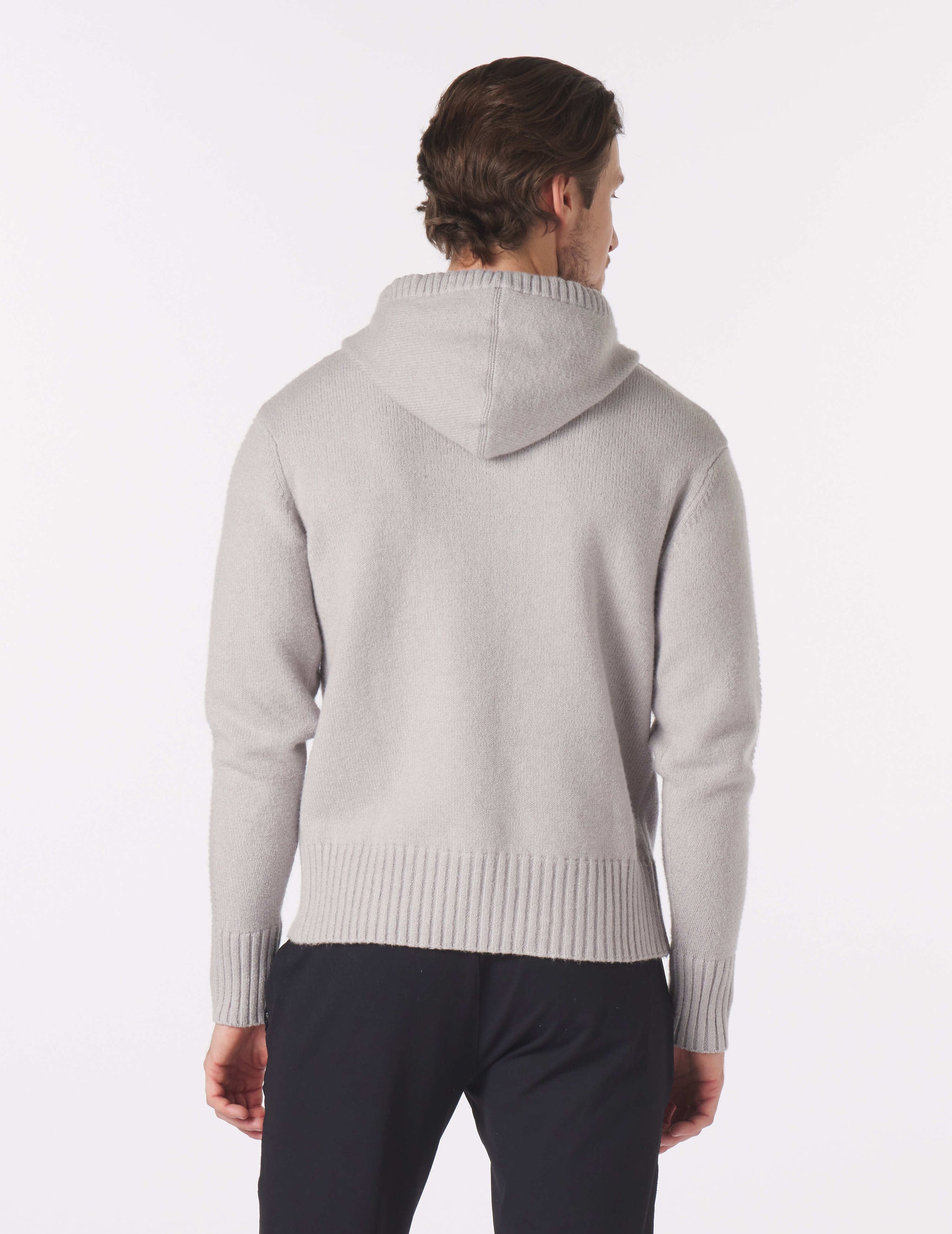Knit Up Hoodie: Ash Grey Knit Up Hoodie: Ash Grey