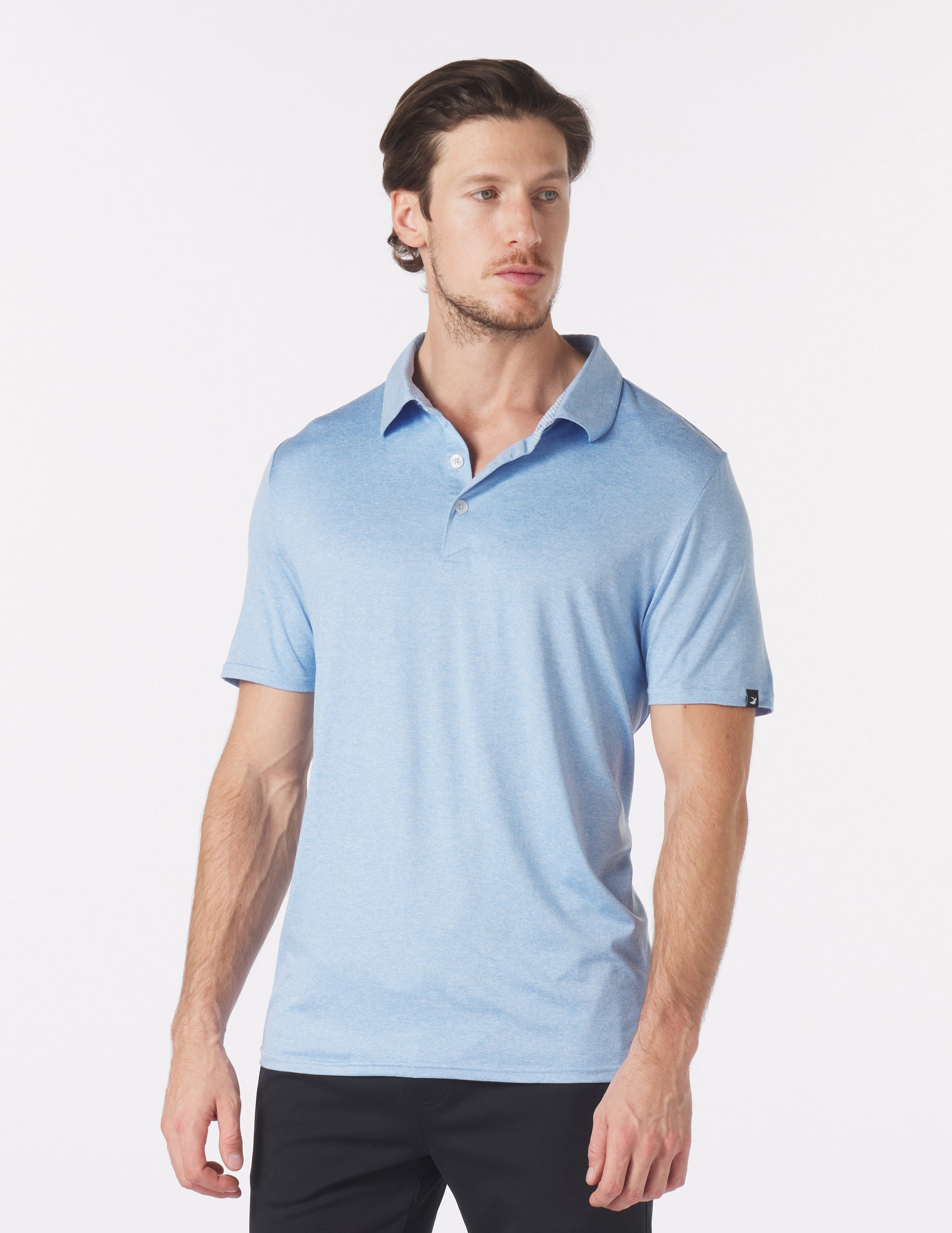 Pin Seeker Polo: Hydrangea Heather Pin Seeker Polo: Hydrangea Heather
