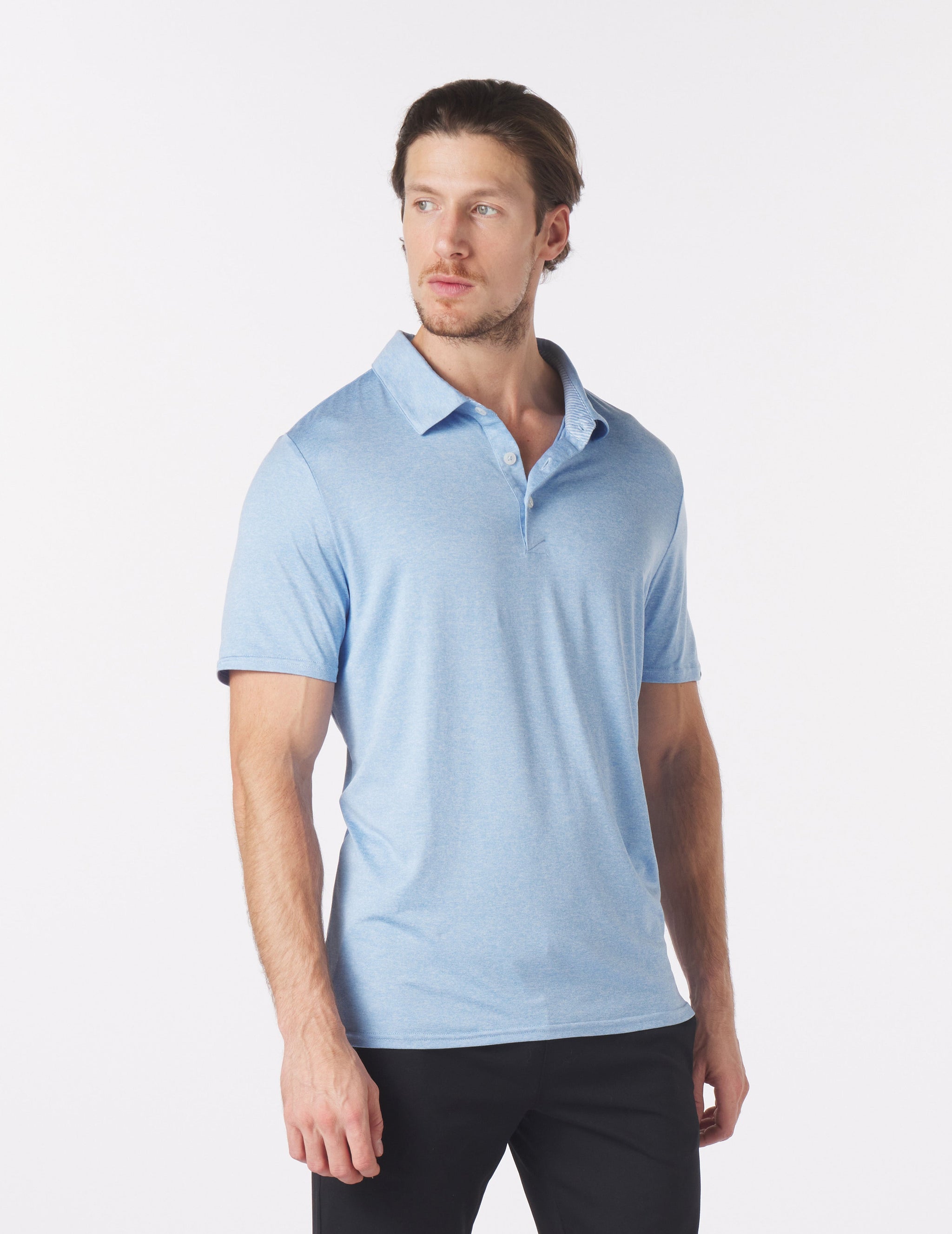 Pin Seeker Polo: Hydrangea Heather Pin Seeker Polo: Hydrangea Heather