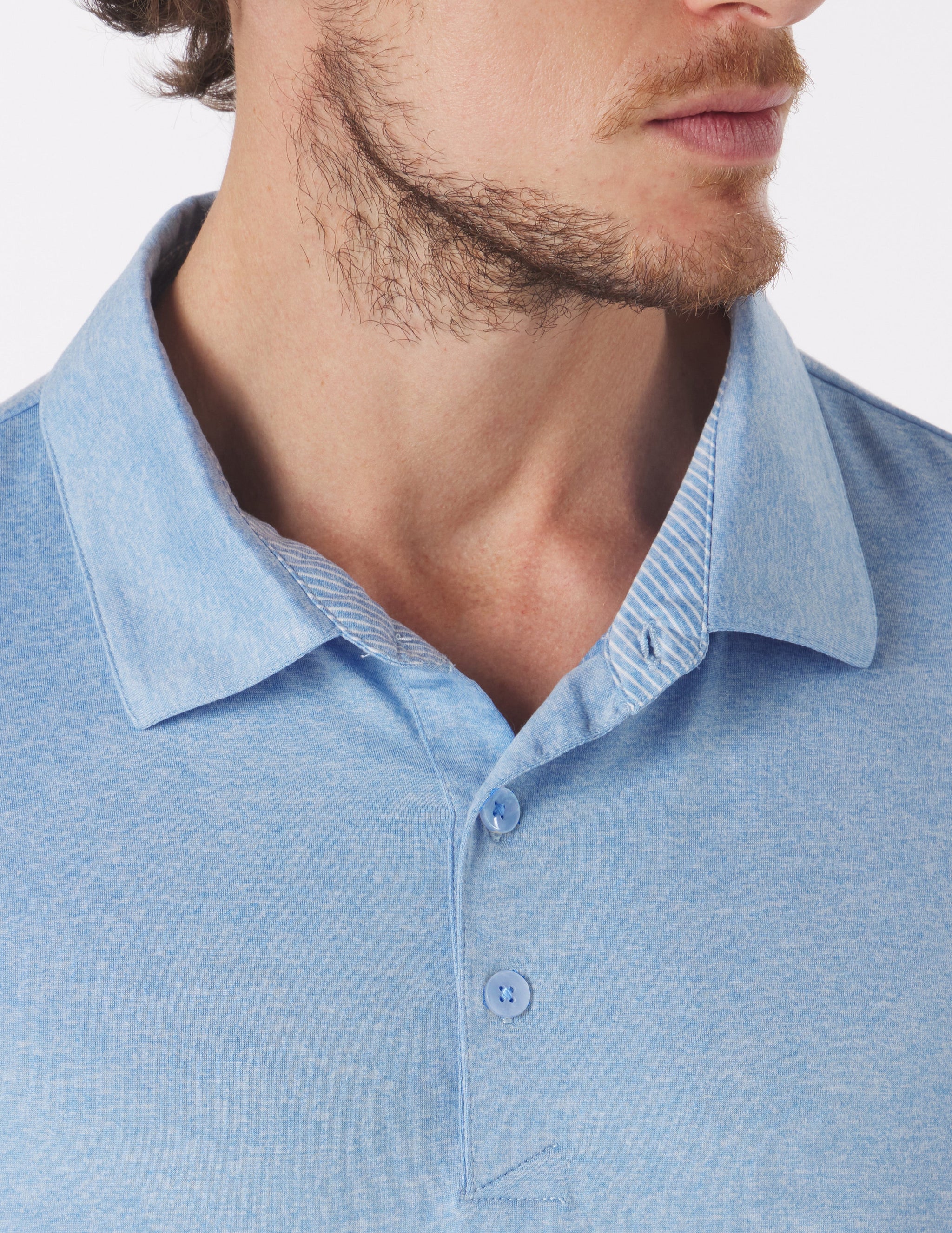 Pin Seeker Polo: Hydrangea Heather Pin Seeker Polo: Hydrangea Heather