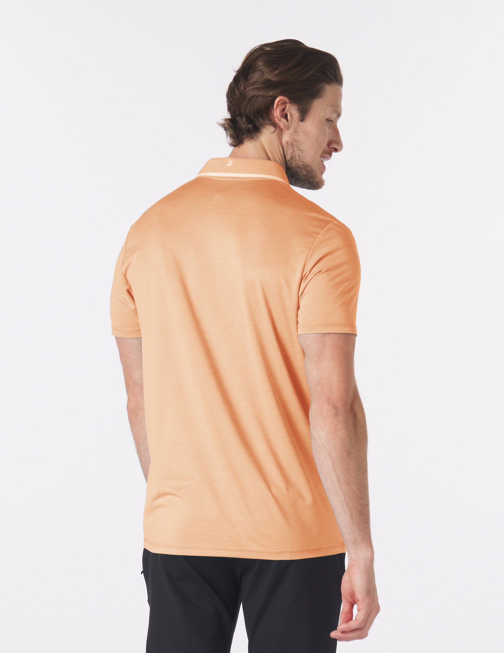Power Fade Polo: Orange Wine Power Fade Polo: Orange Wine