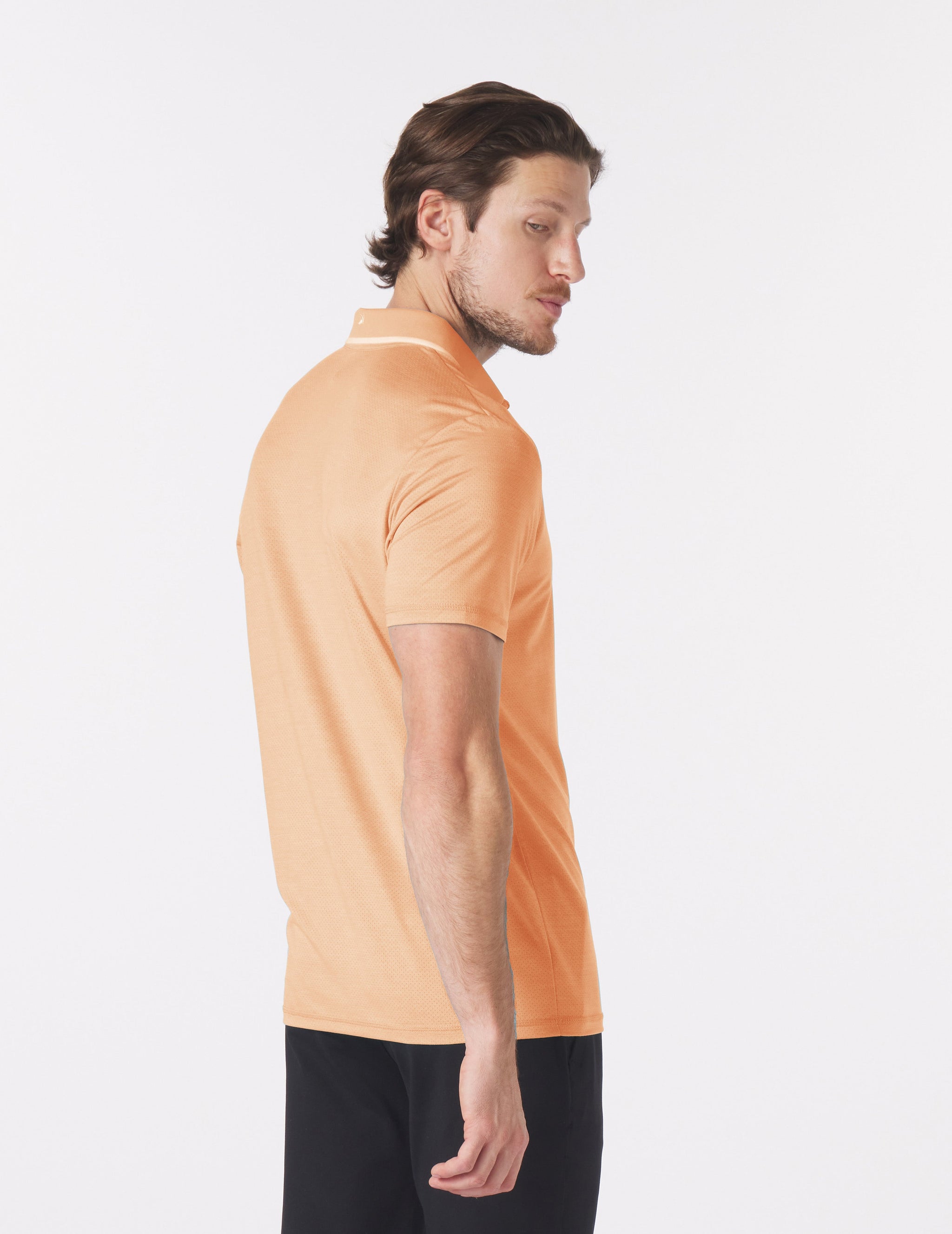 Power Fade Polo: Orange Wine Power Fade Polo: Orange Wine