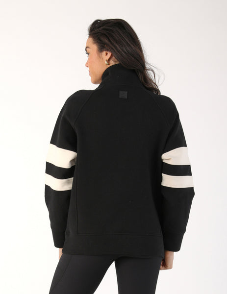 Prodigious Scuba 1/4 Zip: Black/Oatmilk – Glyder