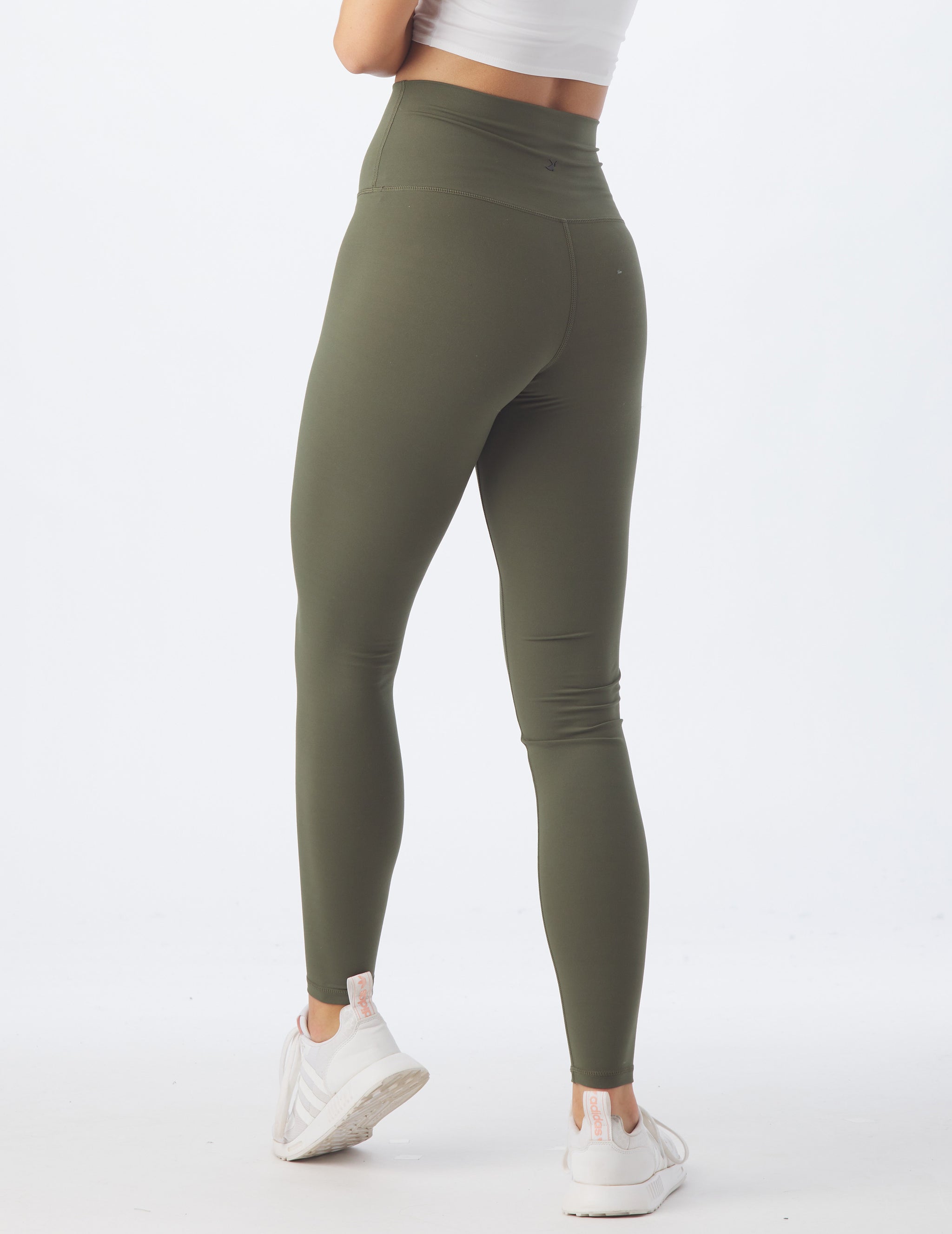 High Waist Pure Legging: Moss High Waist Pure Legging: Moss