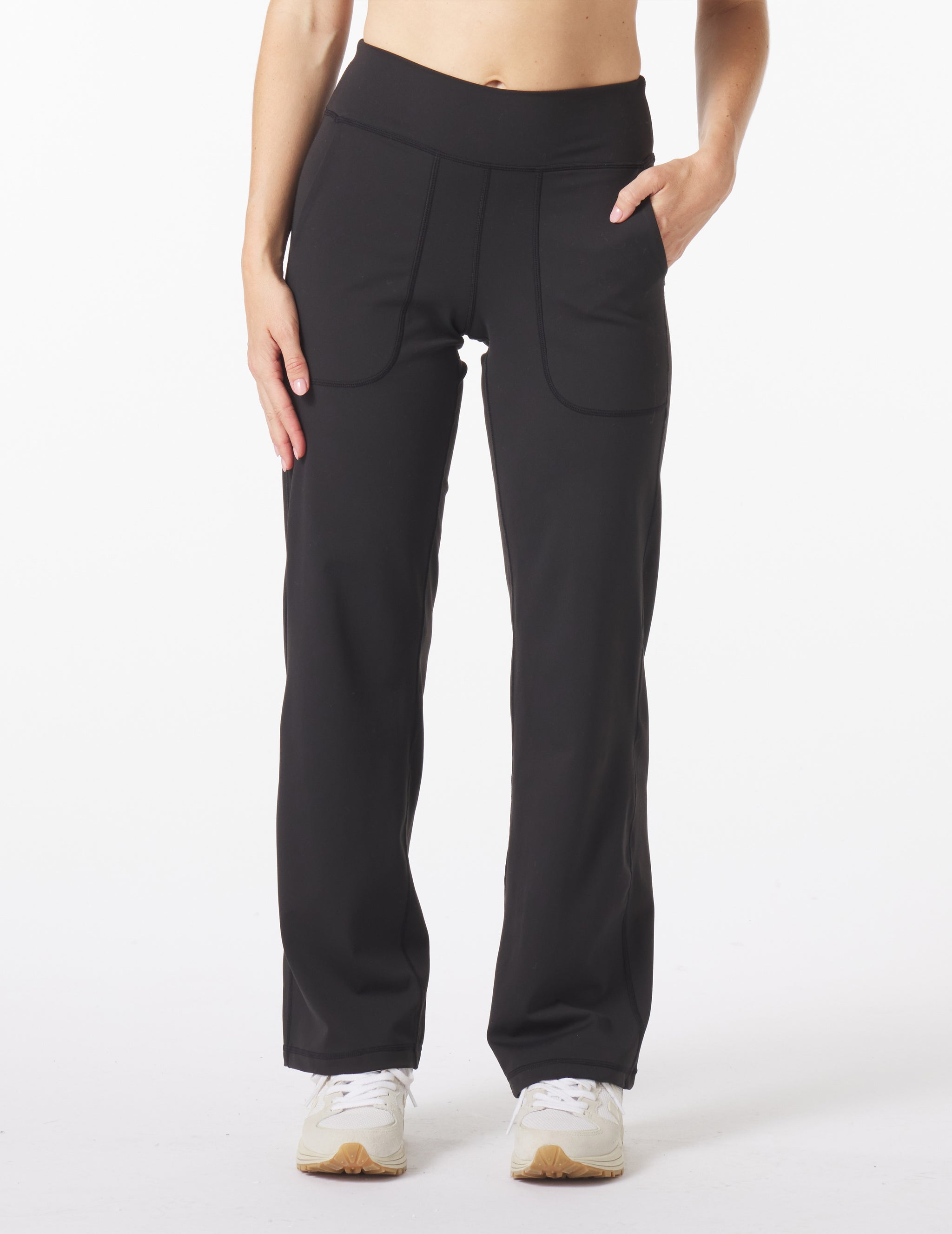Pure Straight Leg: Black Pure Straight Leg: Black