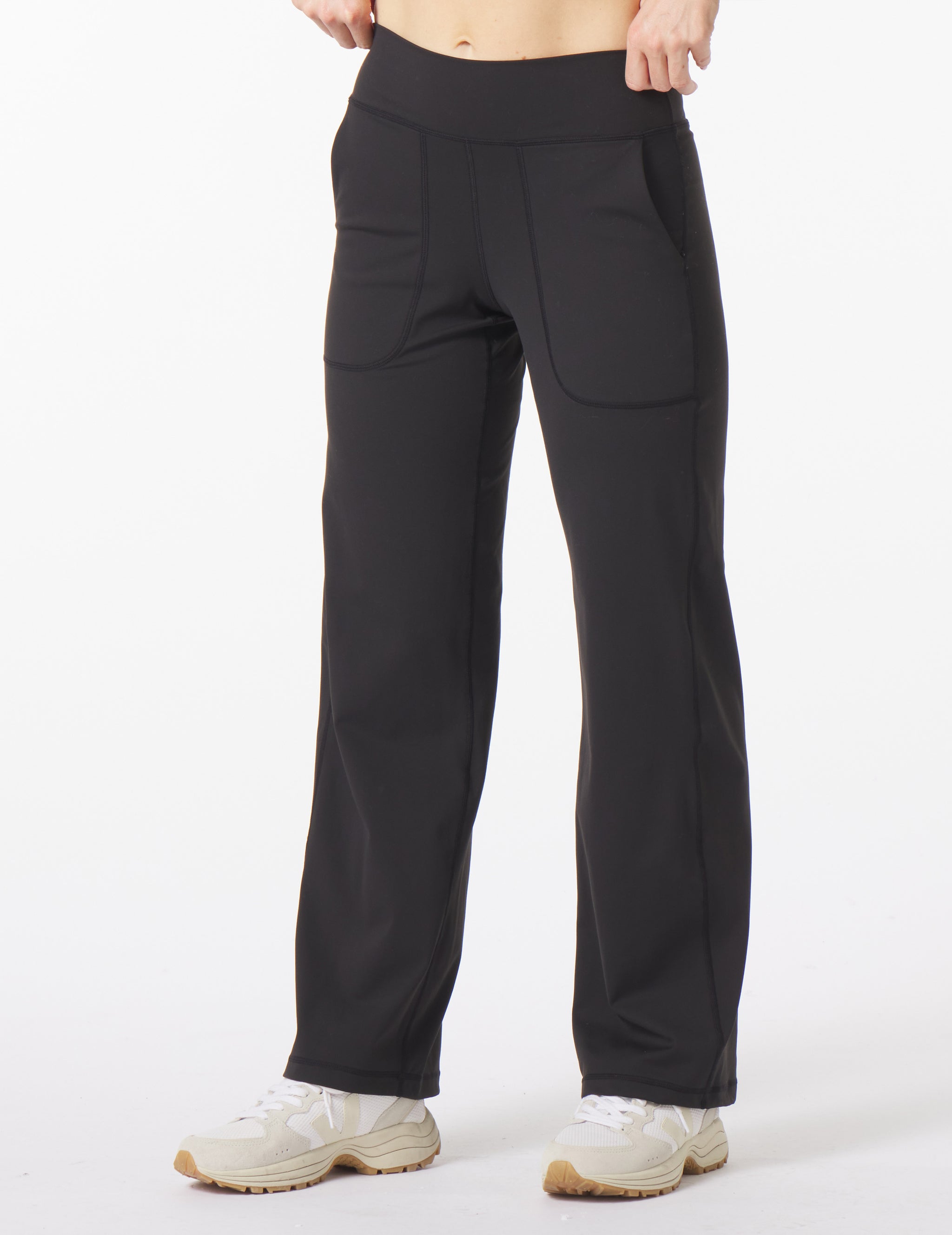 Pure Straight Leg: Black Pure Straight Leg: Black