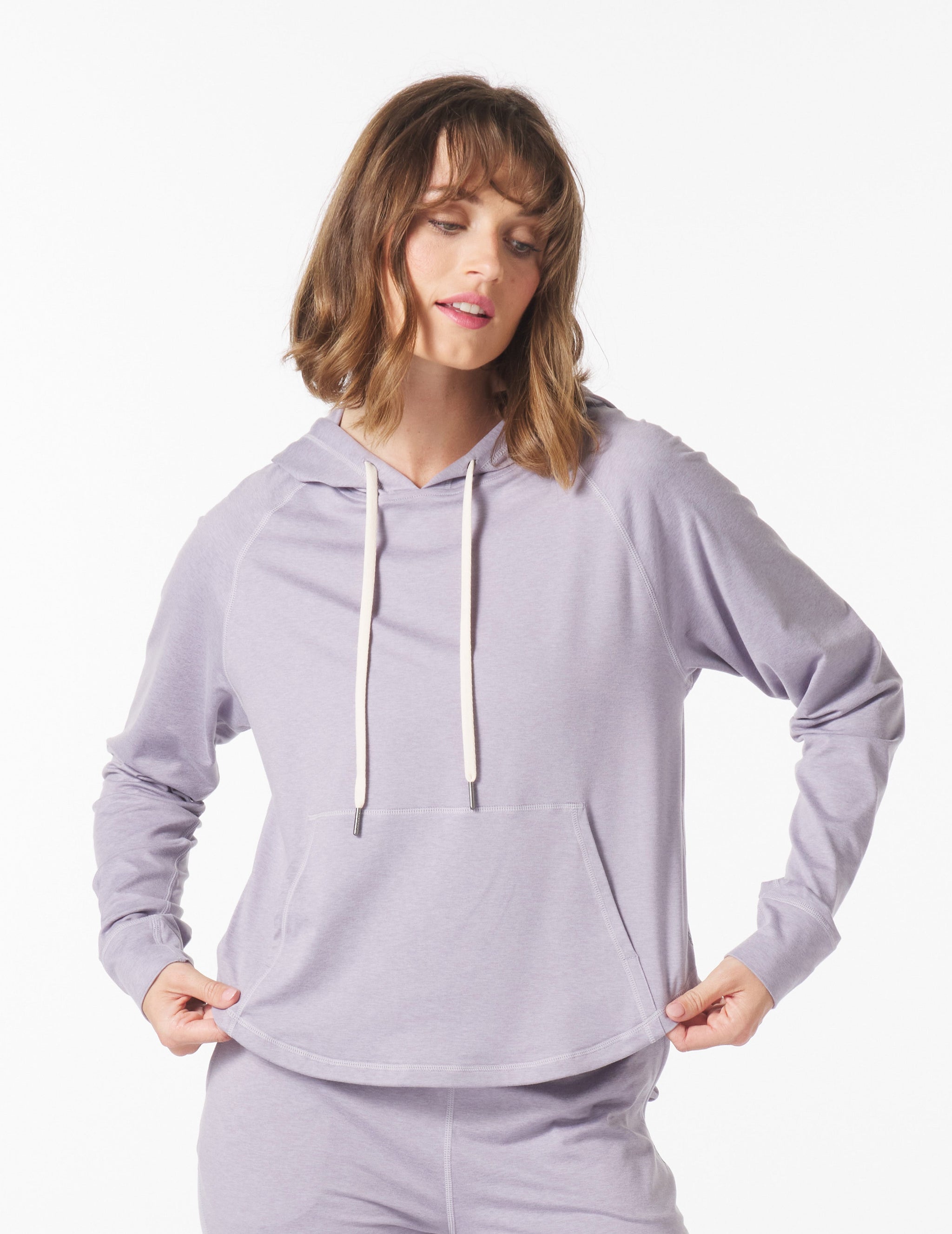 Rocky Hoodie: Dusty Lavender Marble Rocky Hoodie: Dusty Lavender Marble