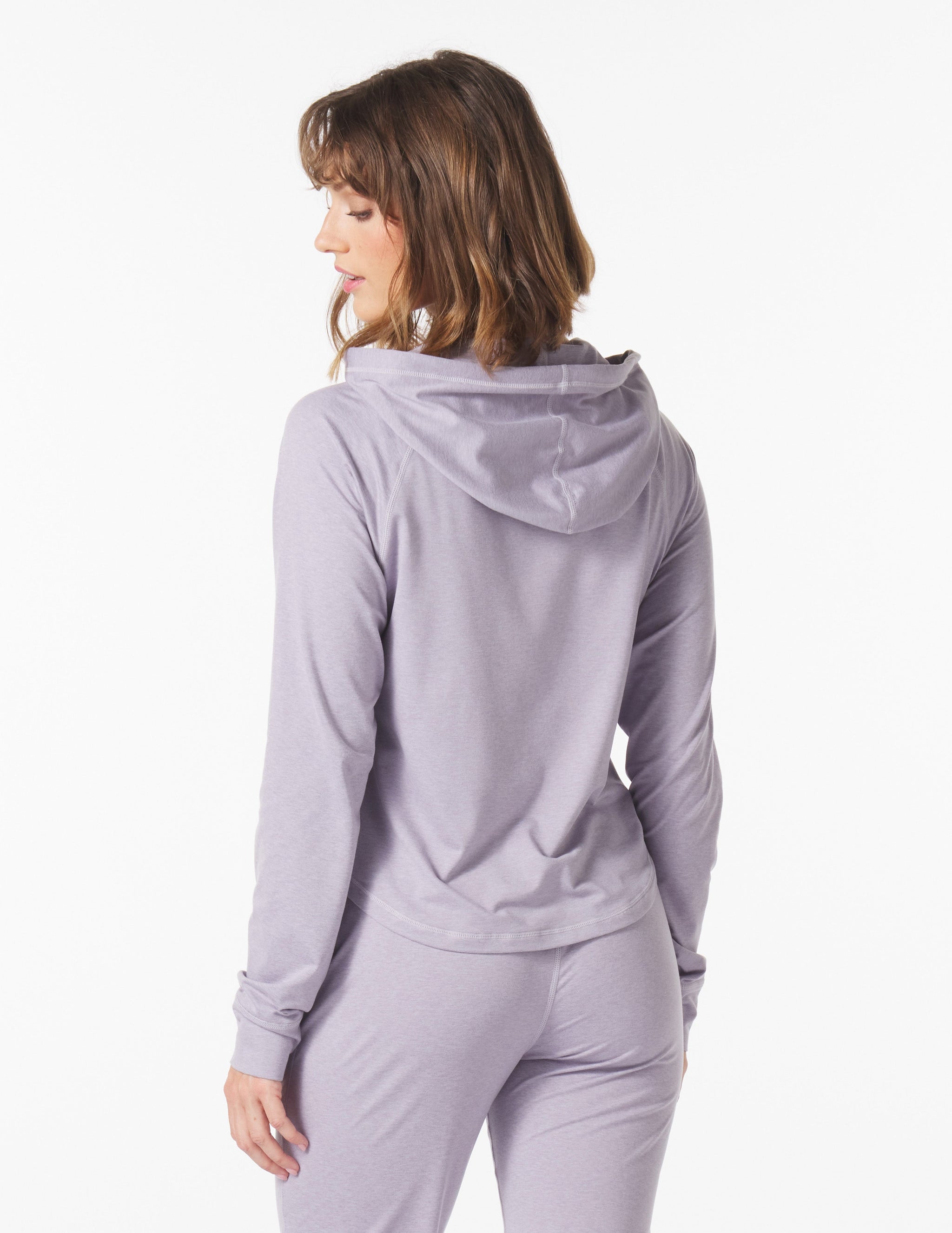Rocky Hoodie: Dusty Lavender Marble Rocky Hoodie: Dusty Lavender Marble