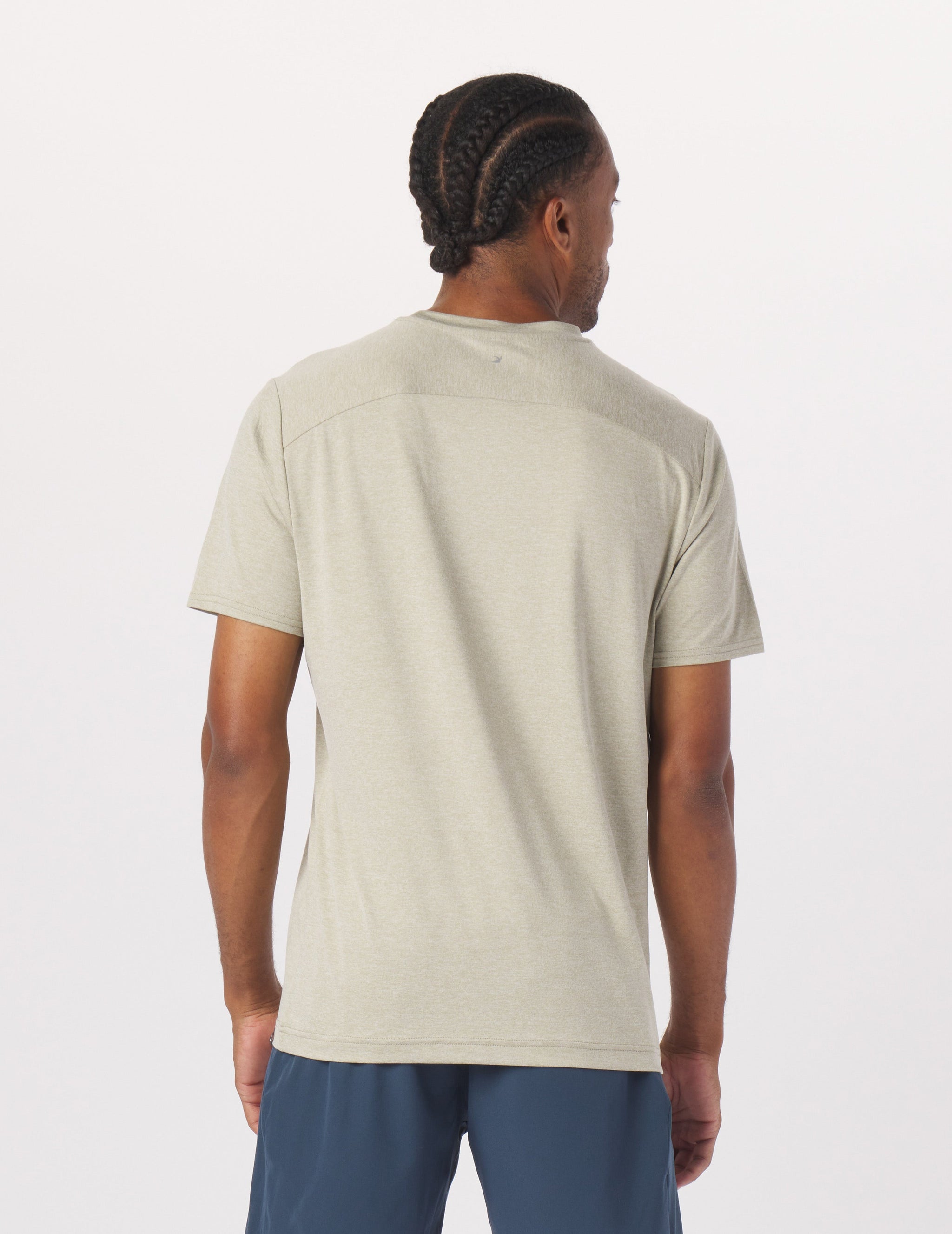 Salton Short Sleeve: Linen Heather Salton Short Sleeve: Linen Heather