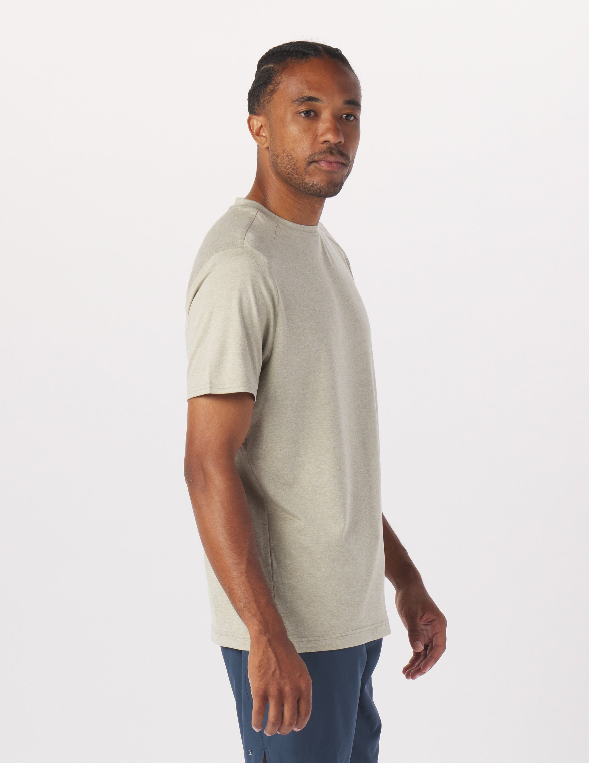 Salton Short Sleeve: Linen Heather Salton Short Sleeve: Linen Heather