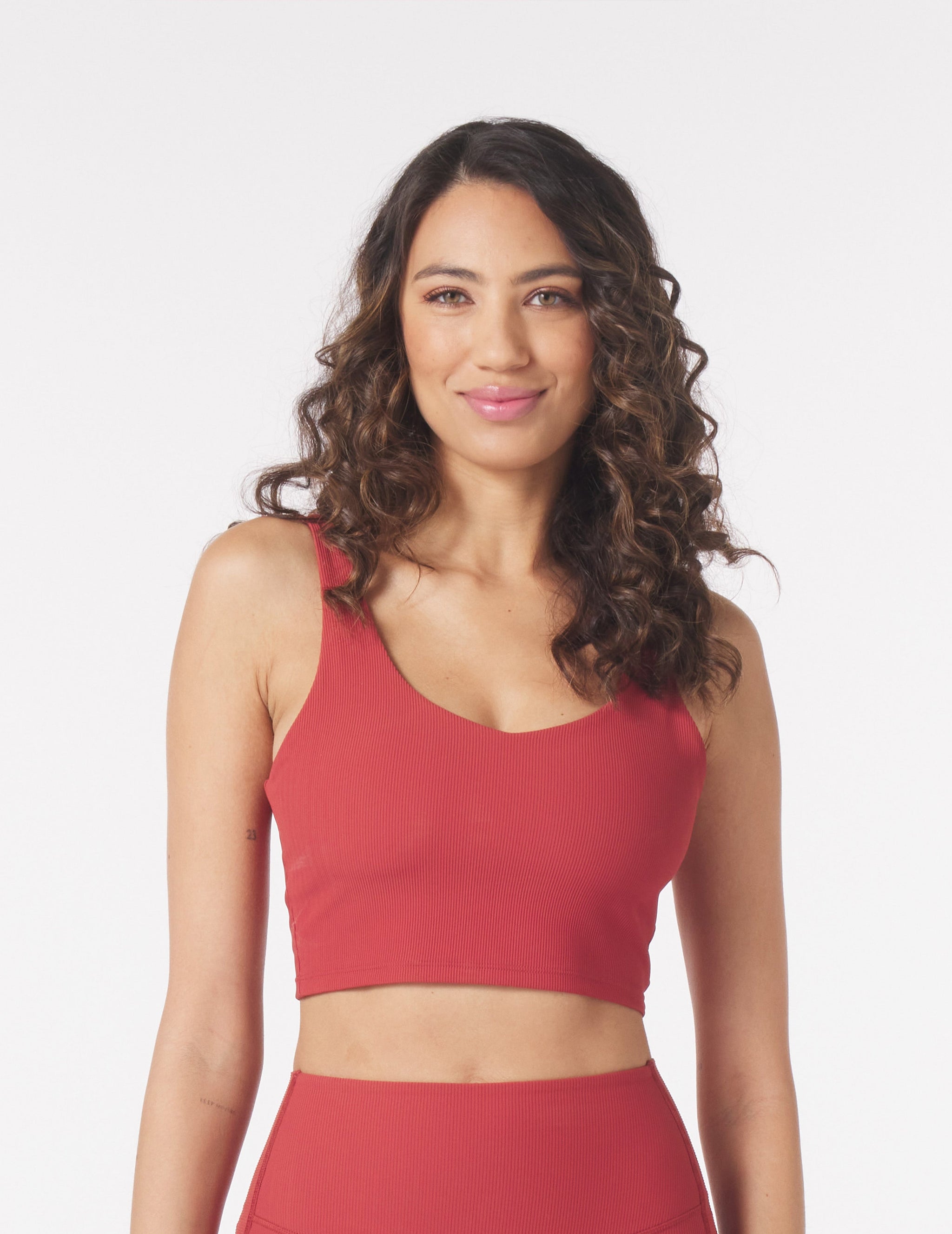 Sculpt Tank: Brick Red Sculpt Tank: Brick Red