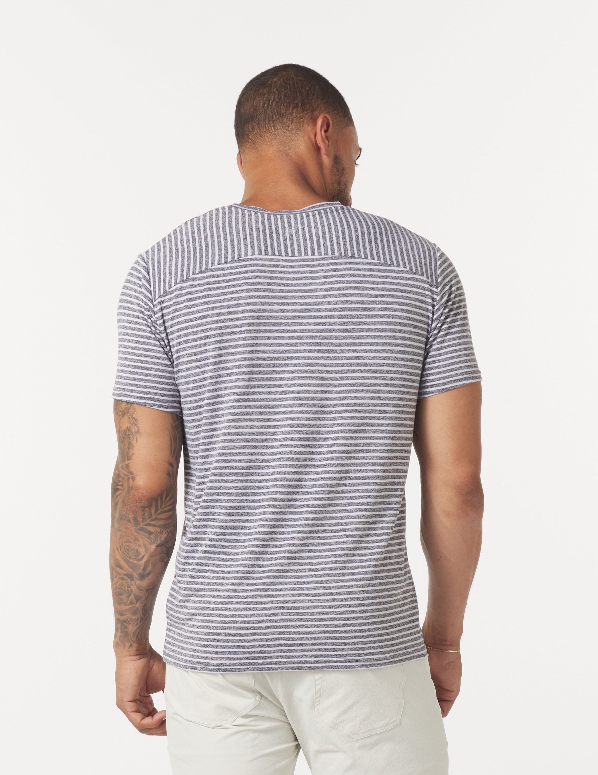 Salton 2.0 Short Sleeve: Black/White Stripe Salton 2.0 Short Sleeve: Black/White Stripe