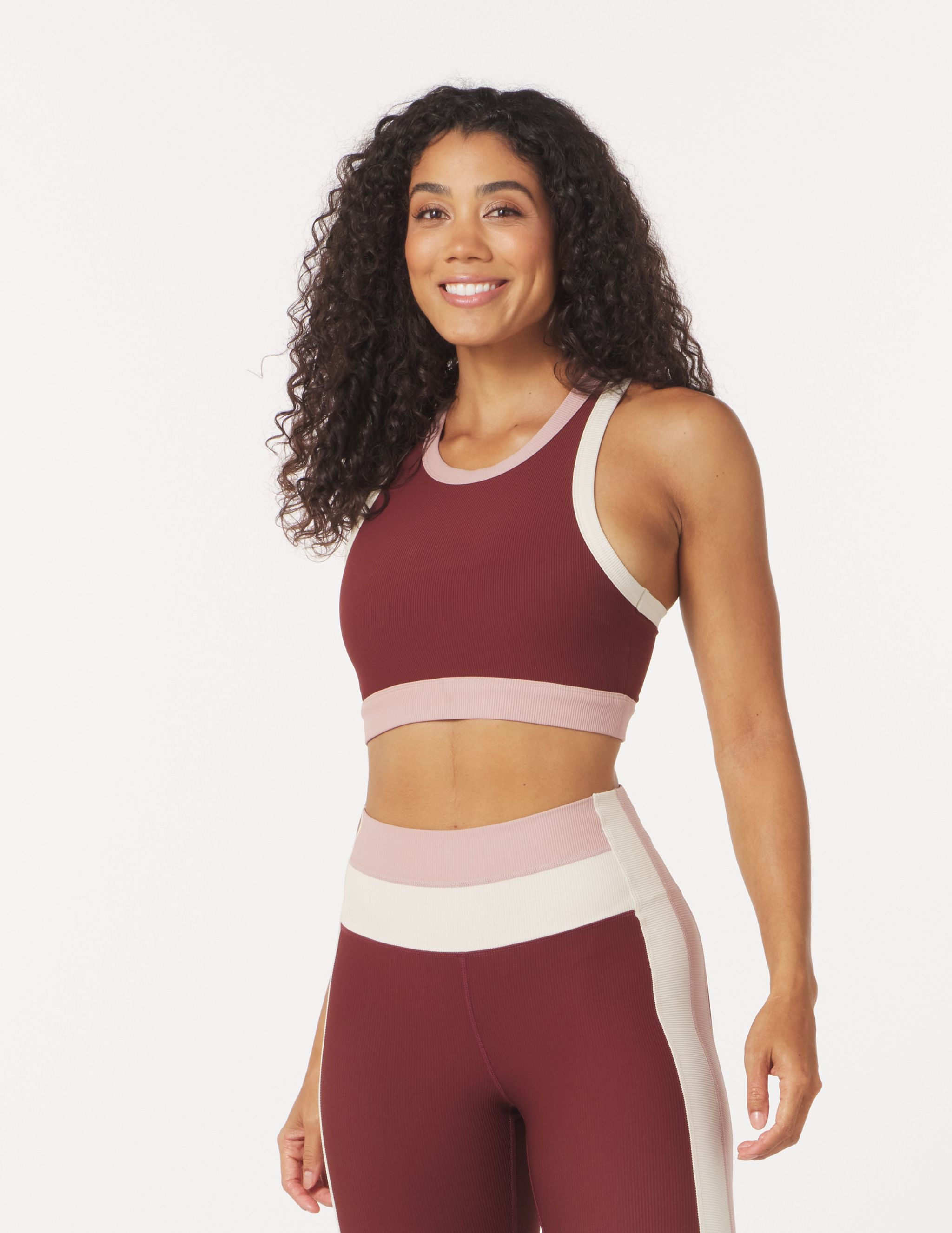 Socialite Bra: Chestnut/Oatmilk/Adobe Rose Socialite Bra: Chestnut/Oatmilk/Adobe Rose