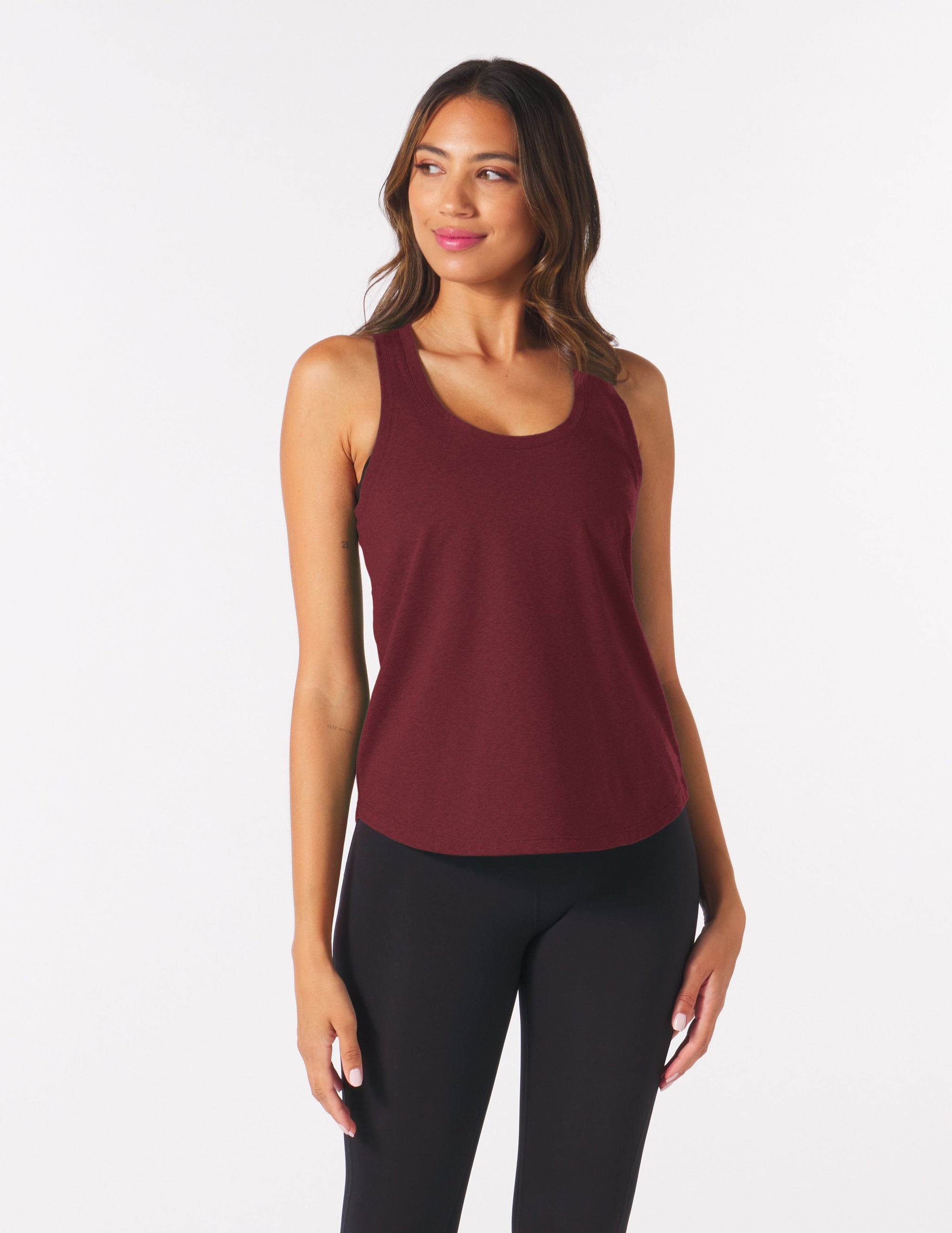 Stride Tank: Chestnut Stride Tank: Chestnut